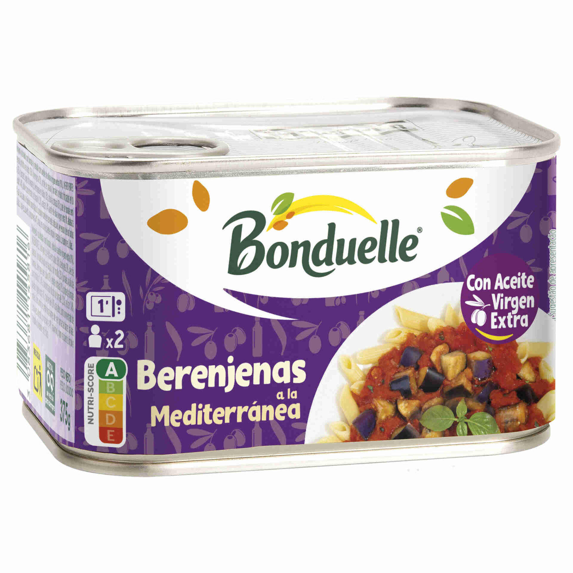 Ratatouille com Beringela, Curgete e Pimento Bonduelle