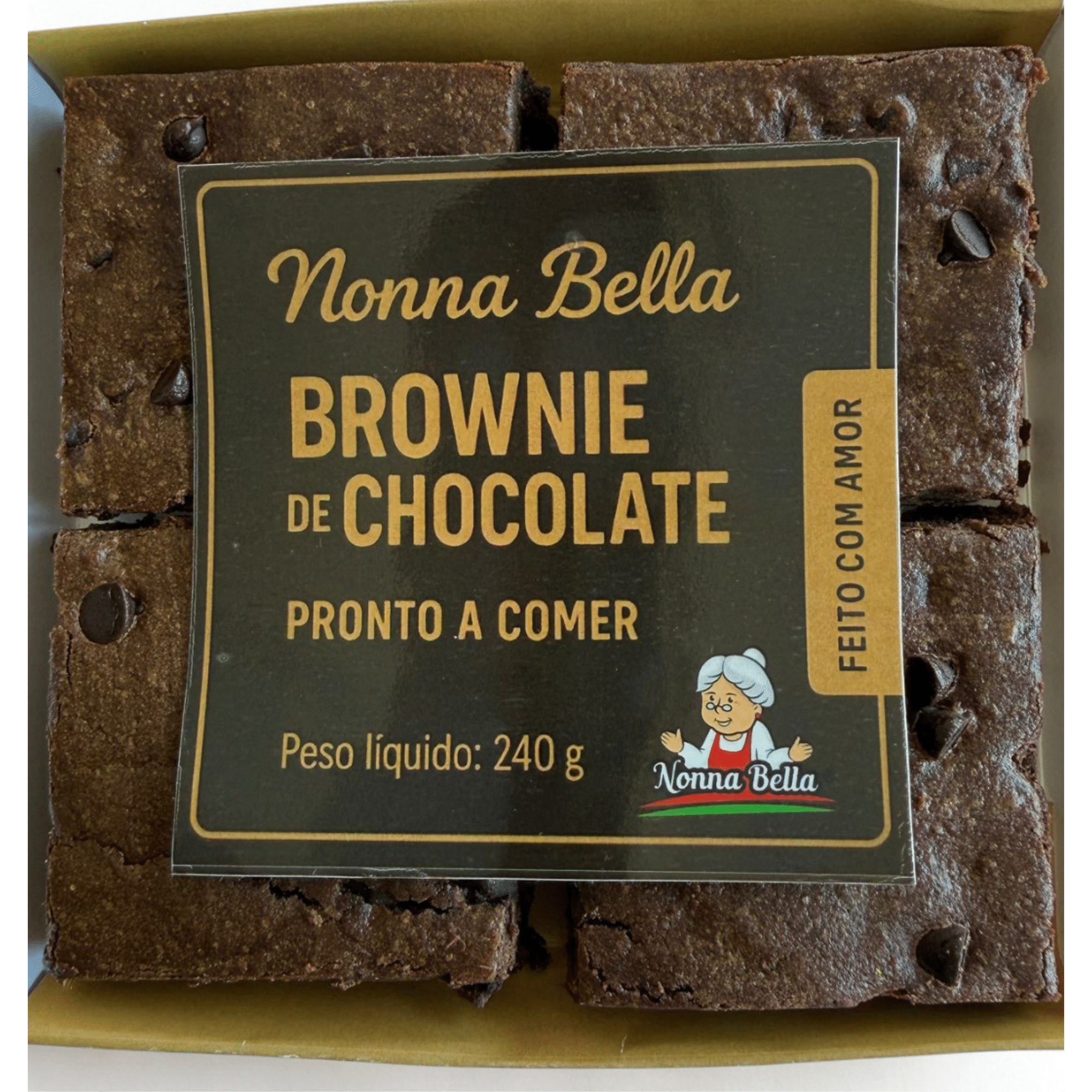 Brownie de Chocolate Nonna Bella