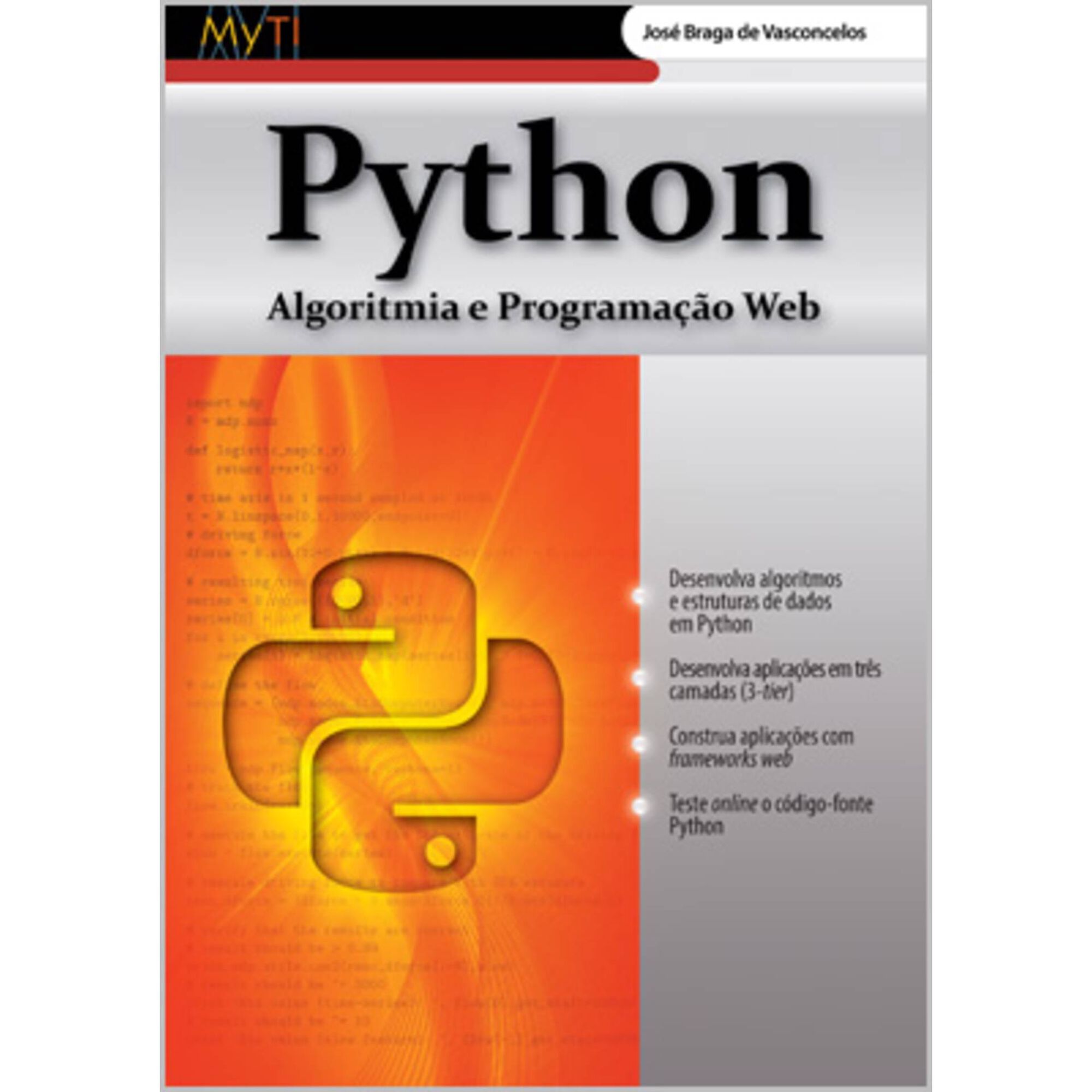 Python - Algoritmia e Programa&ccedil;&atilde;o Web de Jos&eacute; Braga de Vasconcelos