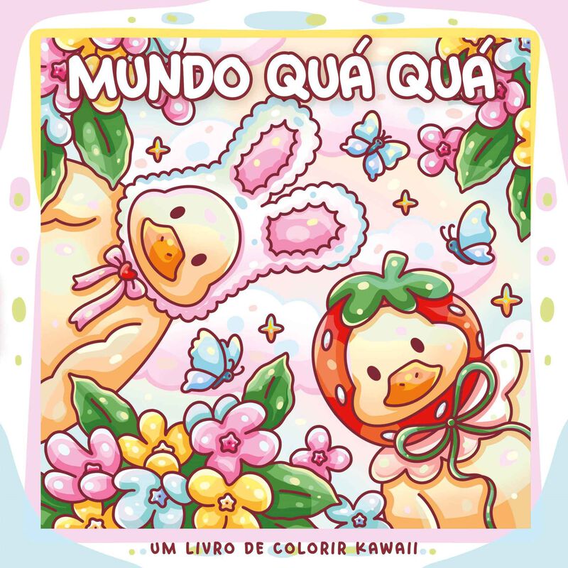Livro de Colorir - Mundo Quá Quá de Miss Kitsch