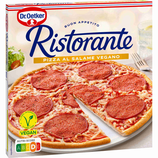 Pizza Vegan Salame Ristorante Dr. Oetker