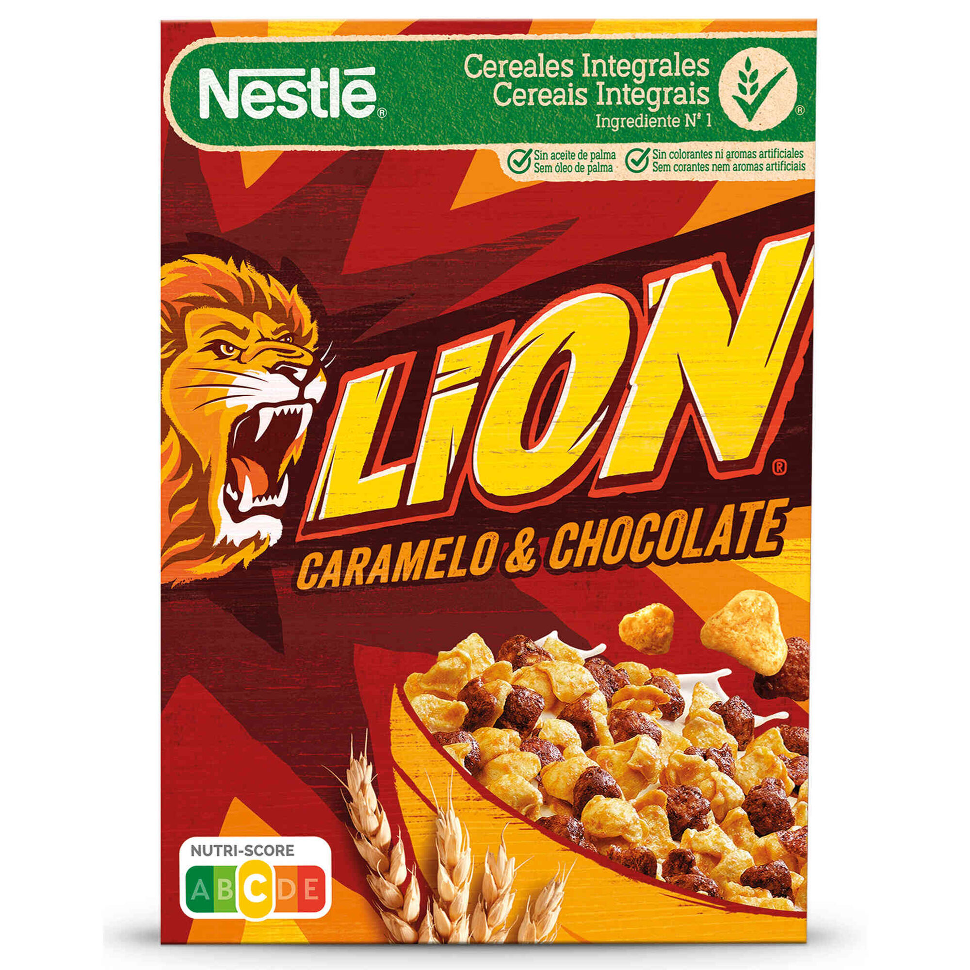 Cereais Lion Caramelo e Chocolate