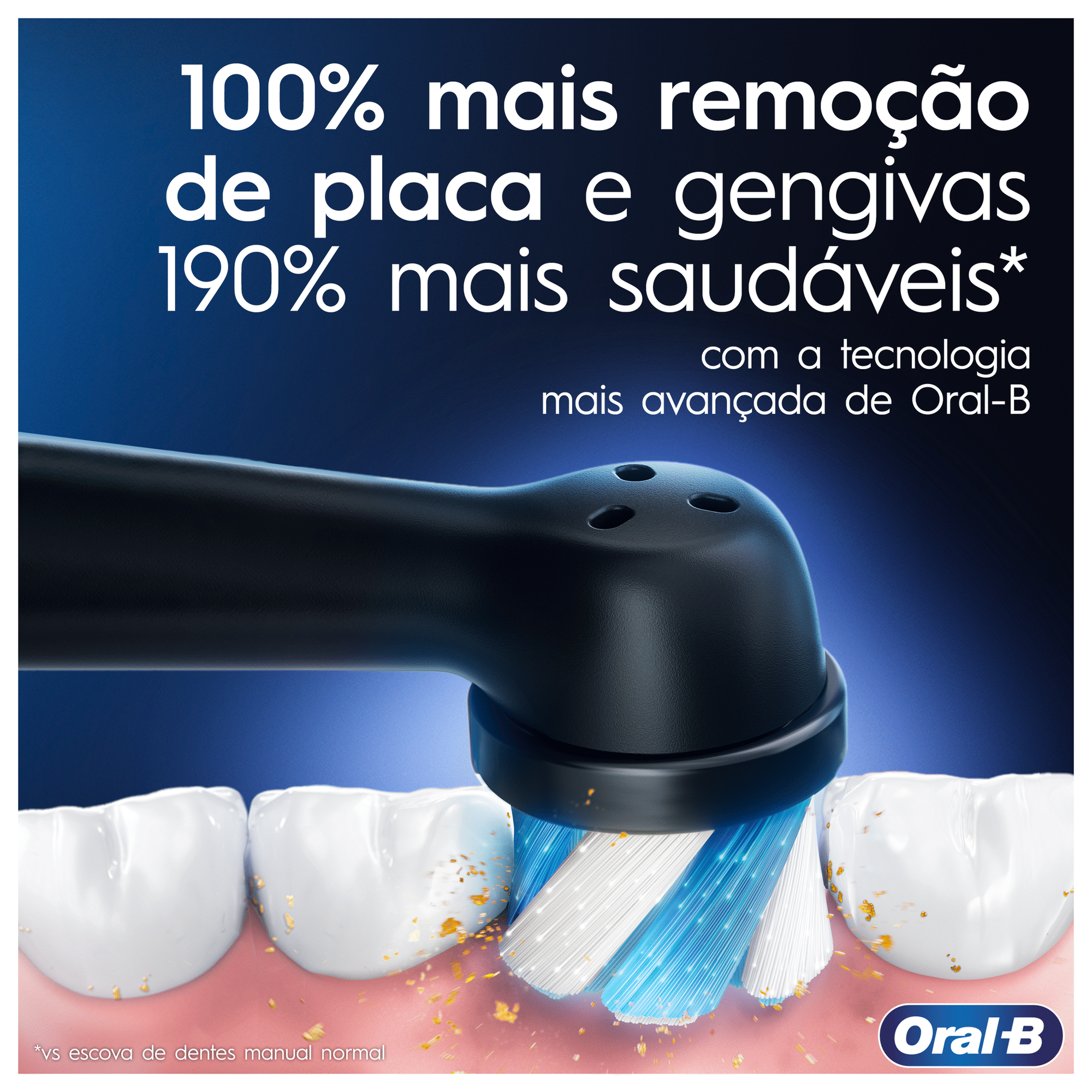 Escova de Dentes El&eacute;trica iO6 Preta Oral-B
