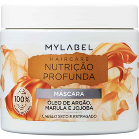 M&aacute;scara Cabelo Nutri&ccedil;&atilde;o Profunda Marula MYLABEL