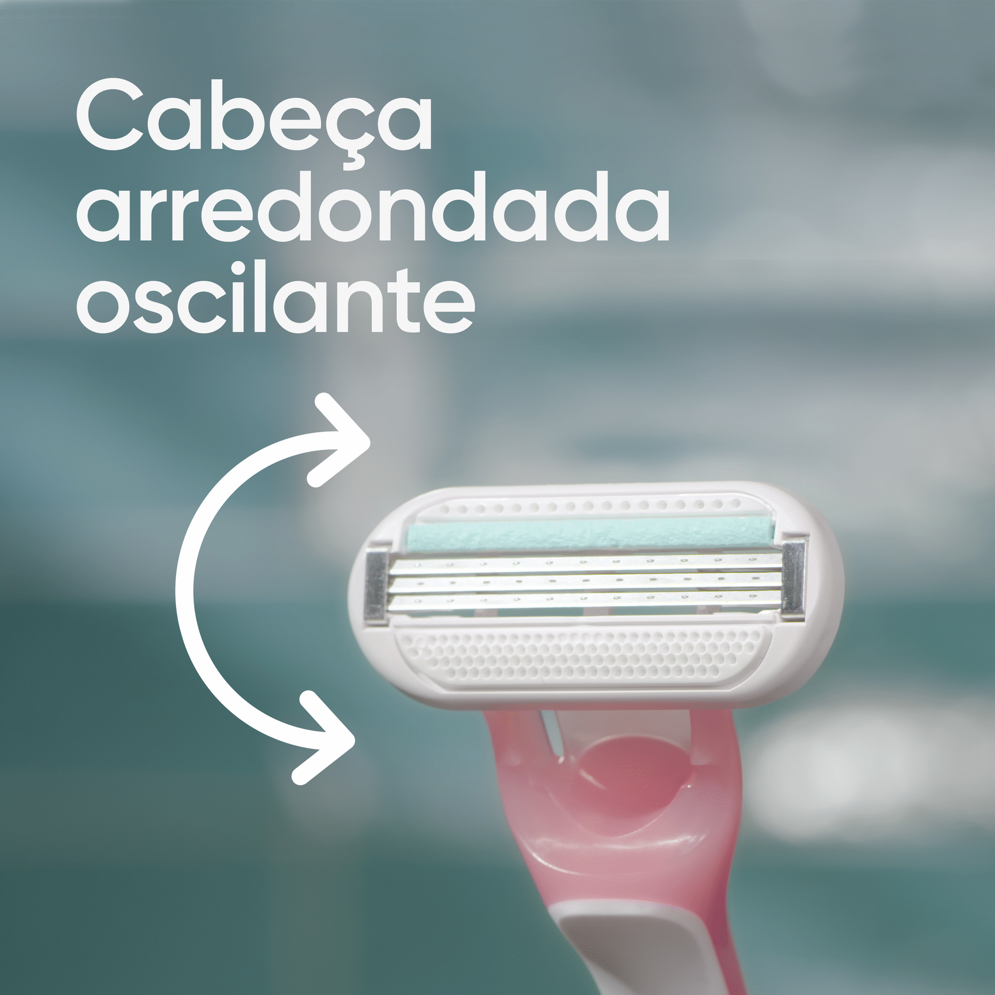 L&acirc;minas Descart&aacute;veis Extra 3 Comfort Oceana Gillette Venus