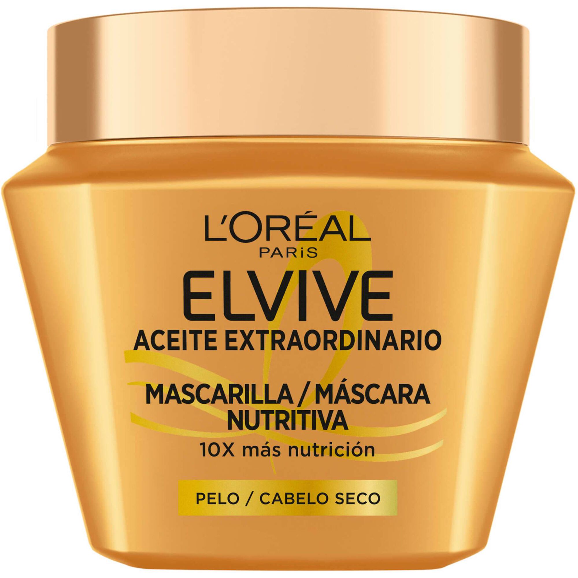 M&aacute;scara Cabelo &Oacute;leo Extraordin&aacute;rio L'Or&eacute;al Paris Elvive