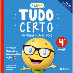 Plim! Tudo certo nas Fichas de Avalia&ccedil;&atilde;o - 4&ordm; Ano