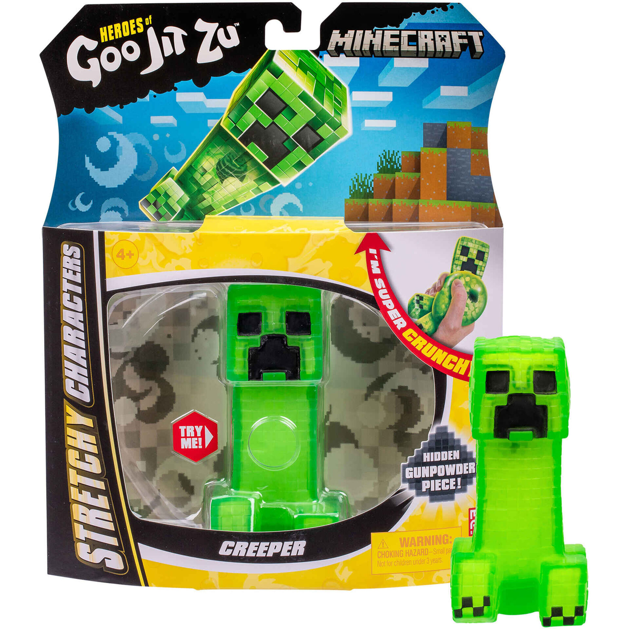 Goo Jit Zu - Figuras Minecraft (vários modelos)