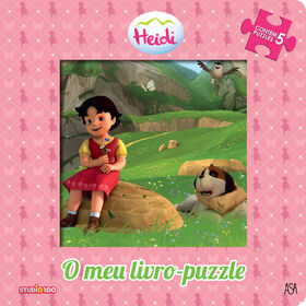 Heidi - O Meu Livro-Puzzle de Jan Van Rijsselberge