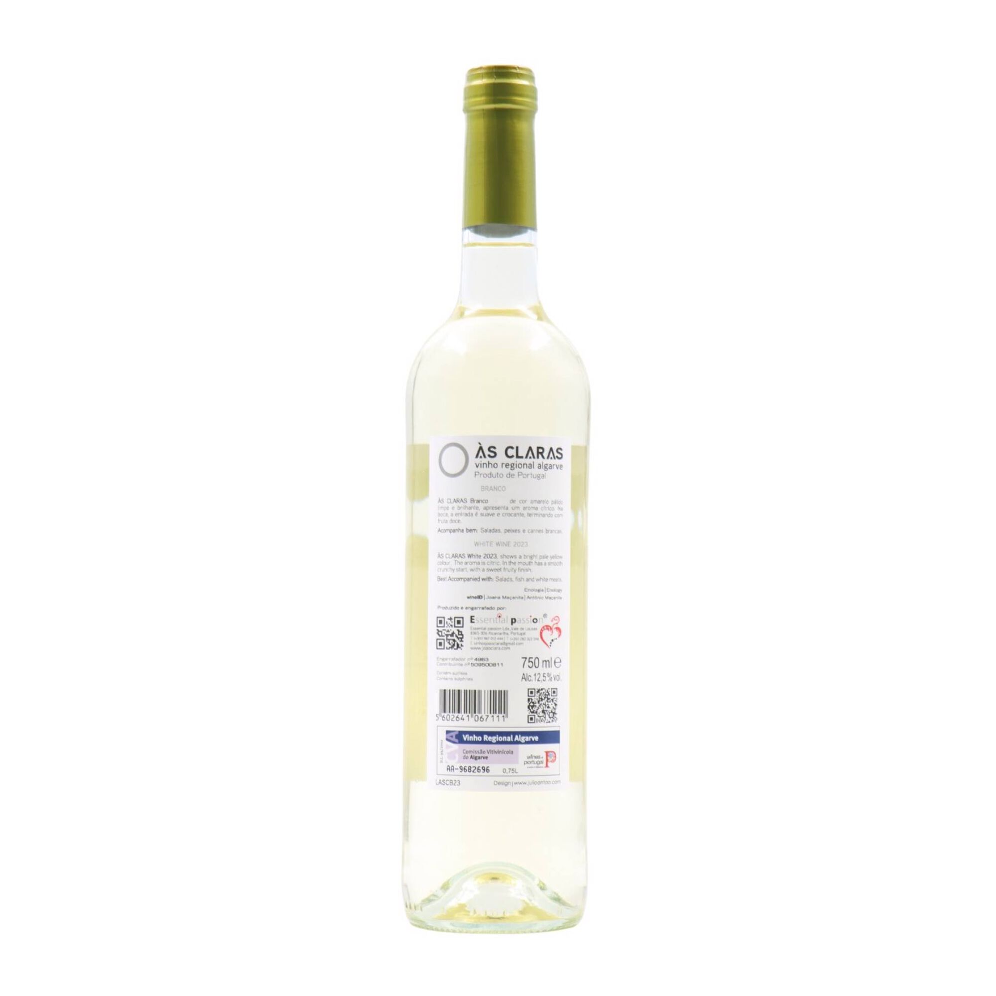 Jo&atilde;o Clara &Agrave;s Claras Algarve Vinho Branco