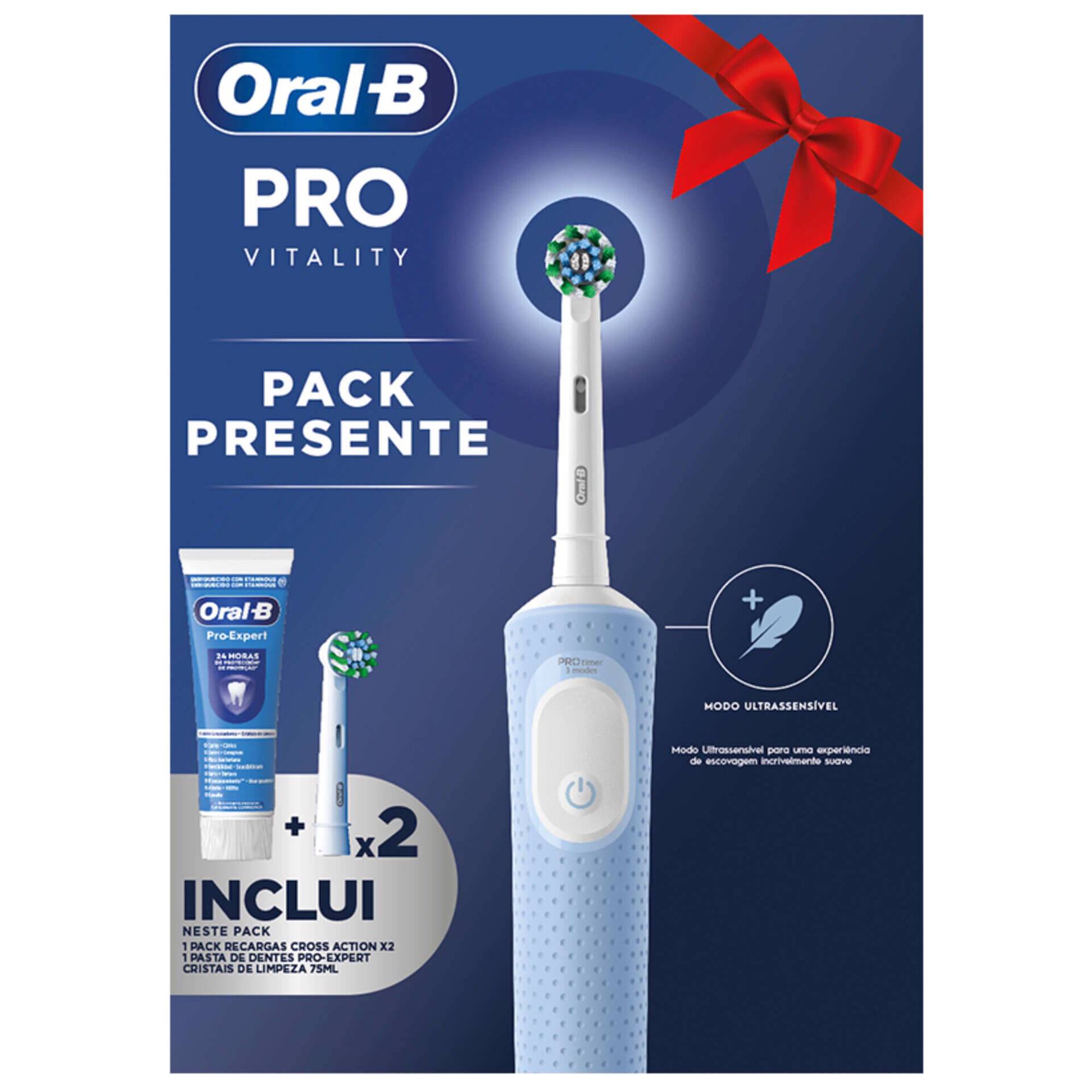 Coffret Escova de Dentes Elétrica Pro Vitality