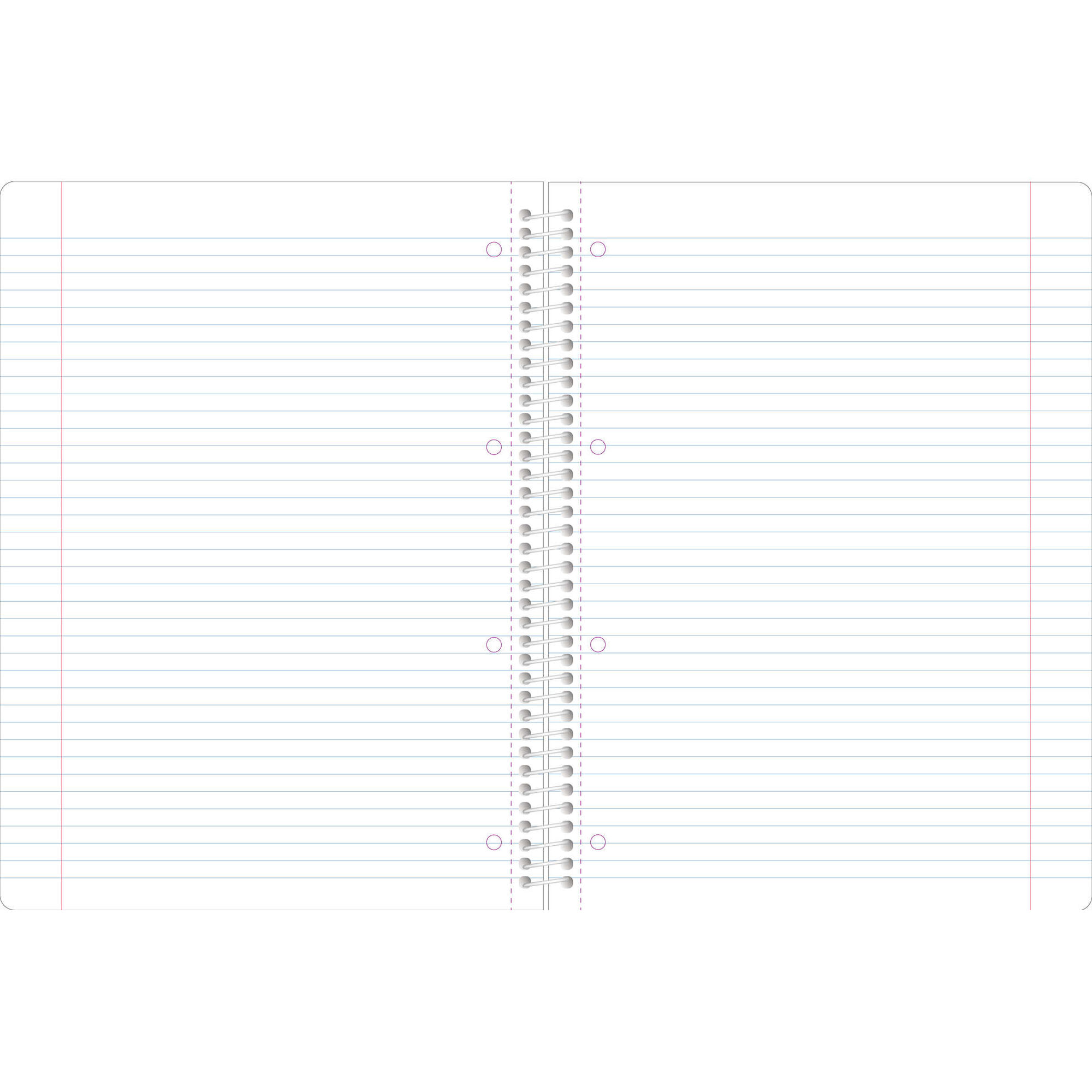 Caderno Espiral Pautado A4 Azul Note!