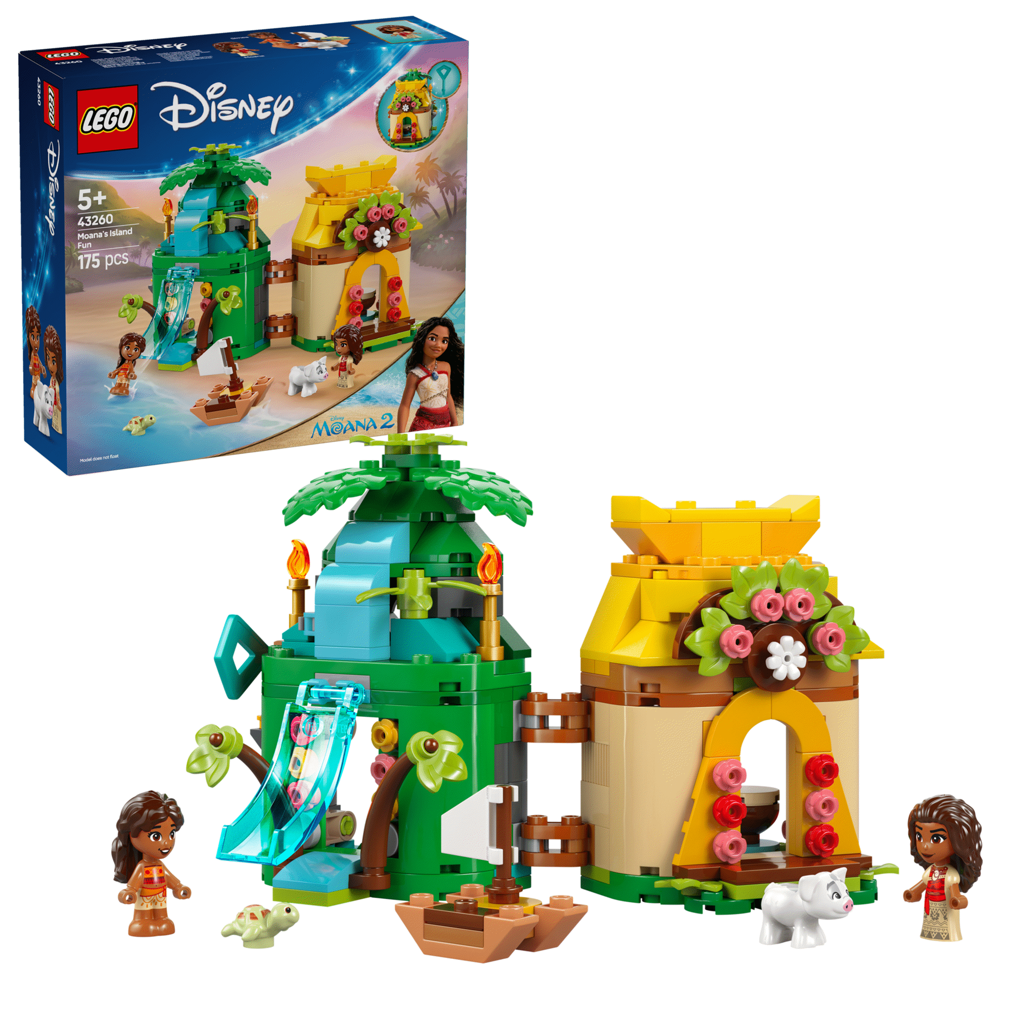 LEGO Disney - Divers&atilde;o na Ilha da Vaiana - 43260
