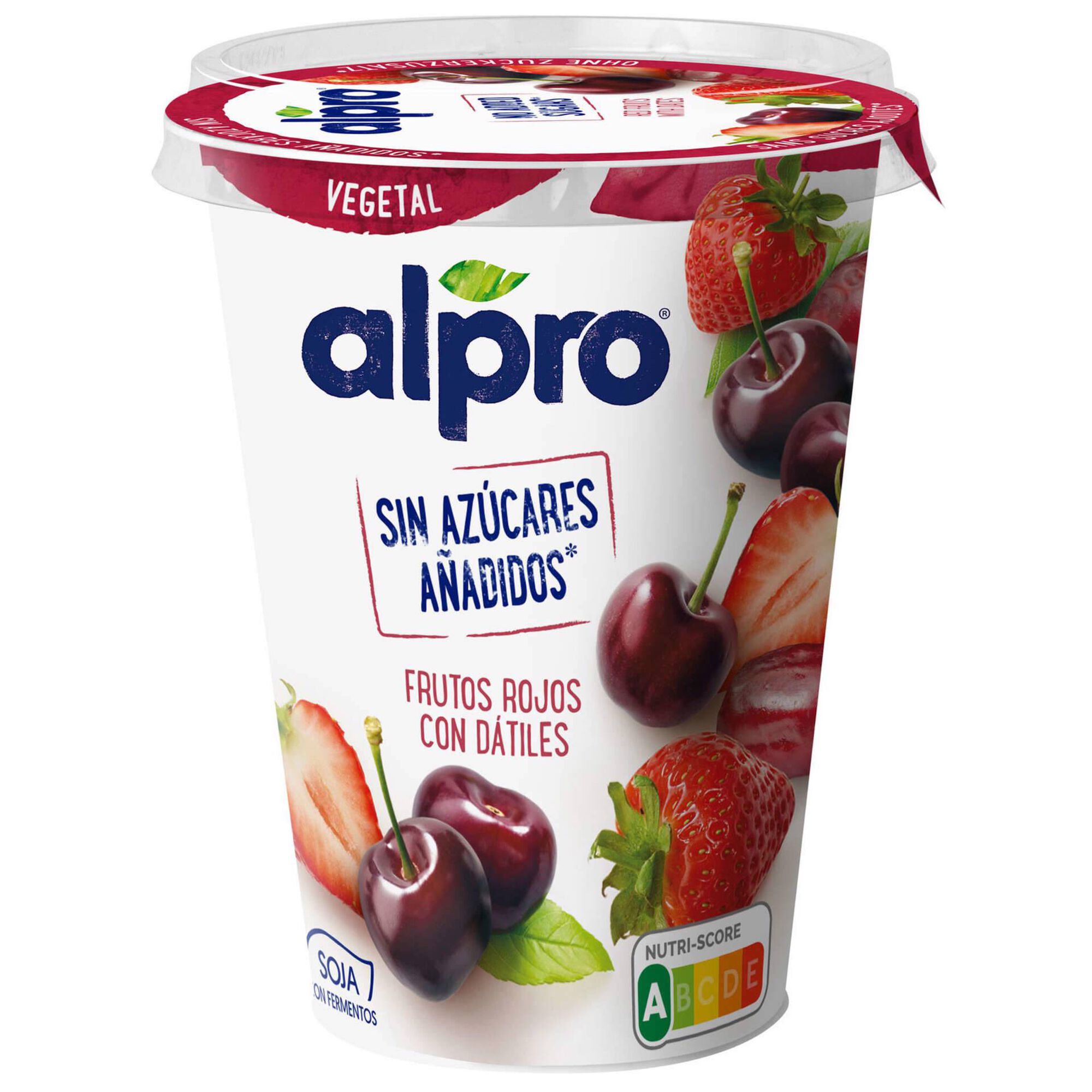 Yofu Soja Frutos Vermelhos Sem Açúcar Yofu Soja Frutos Vermelhos Sem Açúcar
