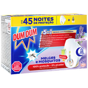 Inseticida El&eacute;trico Melgas e Mosquitos Lavanda + Recarga Dum Dum