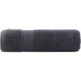 Toalha Liso Suave Cinza Escuro Kasa