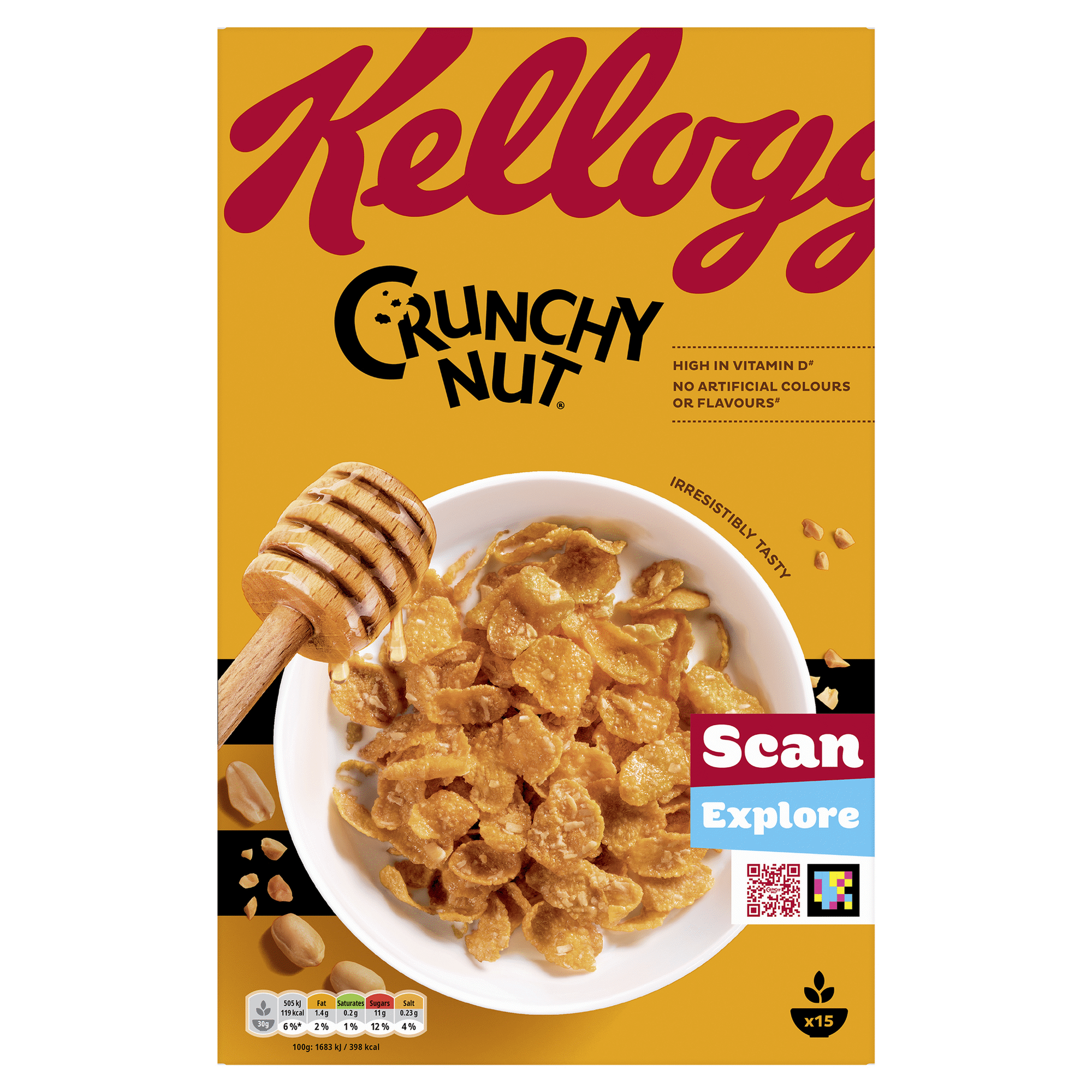 Cereais Crunchy Nut Kellogg's