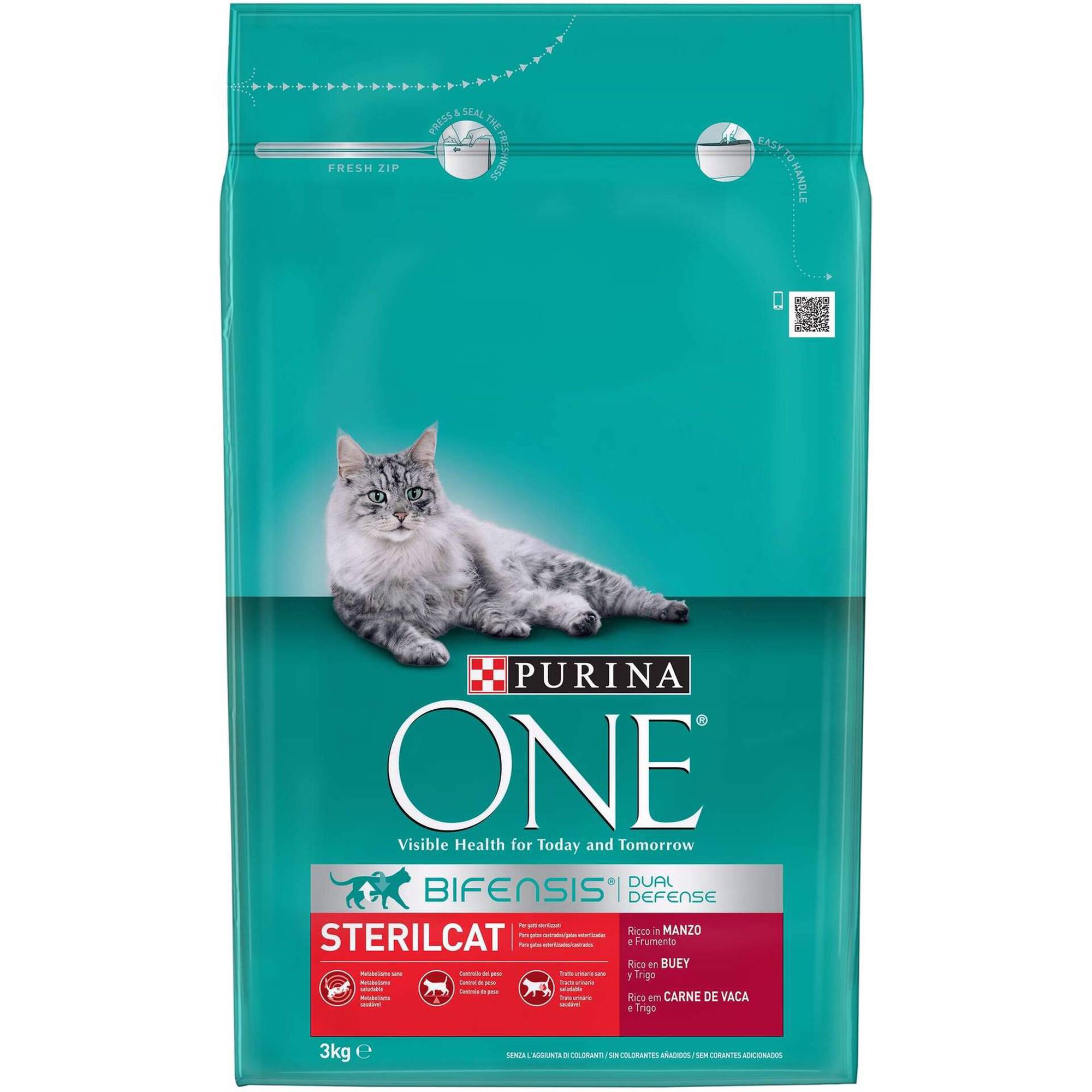 Ração para Gato Adulto Esterilizado Vaca Ração para Gato Adulto Esterilizado Vaca