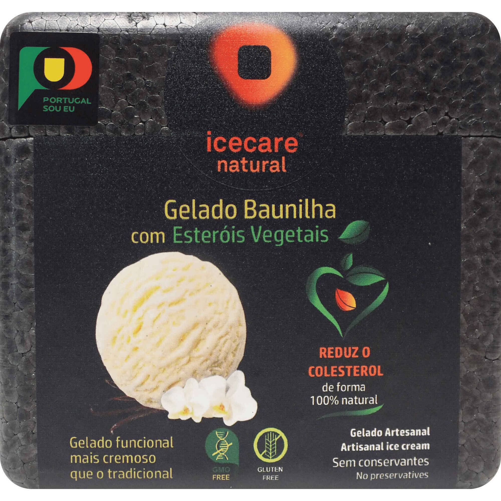 Gelado Baunilha com Esteróis Vegetais