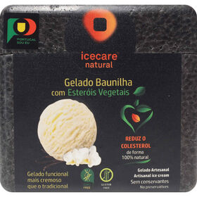 Gelado Baunilha com Esteróis Vegetais Gelado Baunilha com Esteróis Vegetais