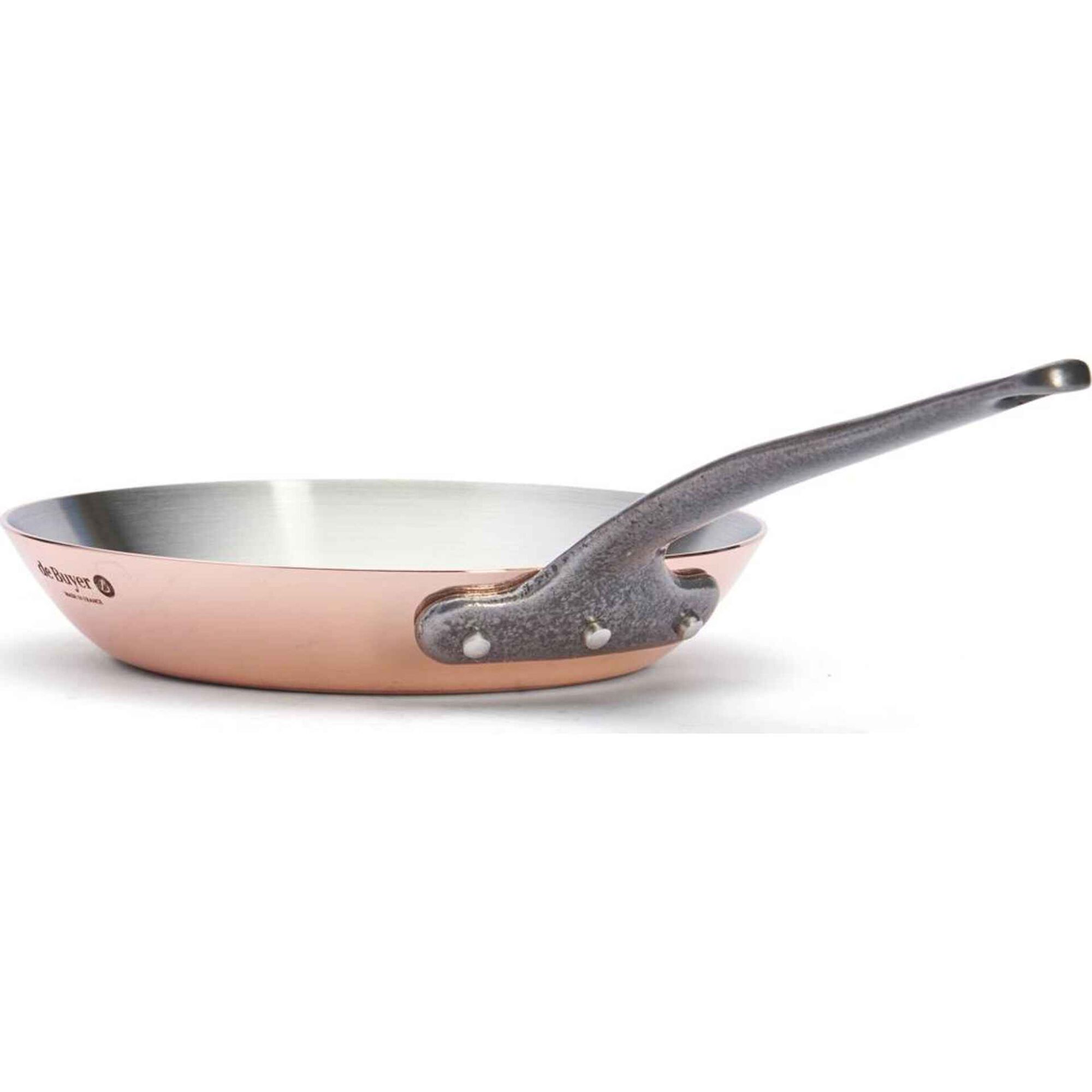 Frigideira Cobre e Inox 20 cm Inocuivre deBuyer