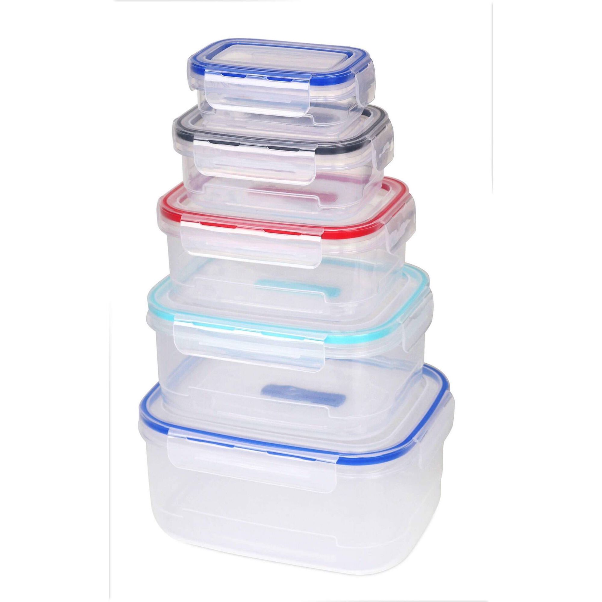 Conjunto 5 Caixas Lock Kasa