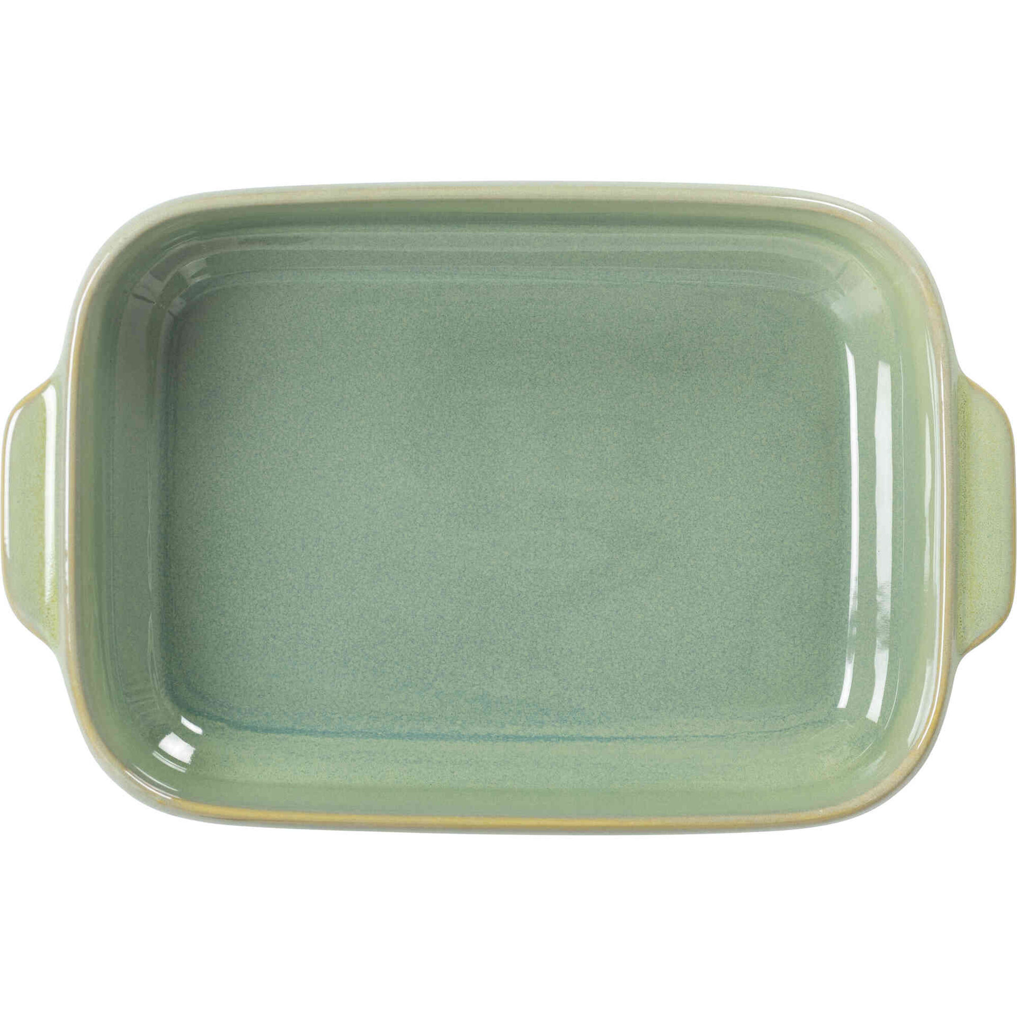 Assadeira Retangular Reativo 33x21cm Verde Kasa