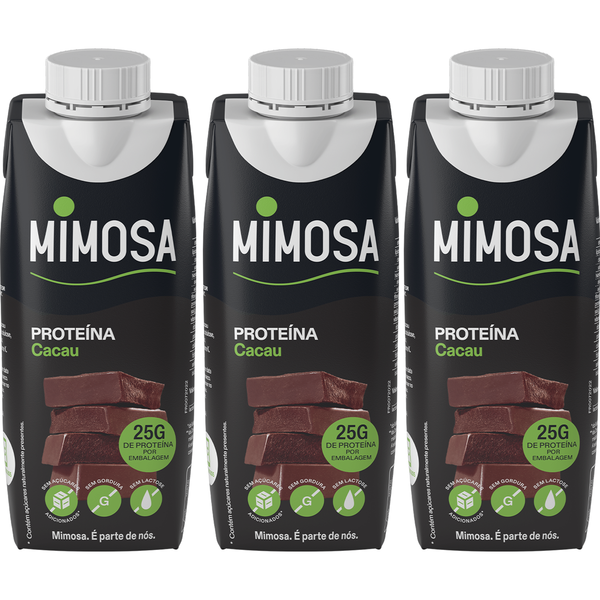 Leite Proteína Cacau sem Lactose Mimosa