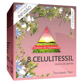 Infus&atilde;o N&ordm;8 Celulitessil Saquetas Ra&iacute;zes da Natureza