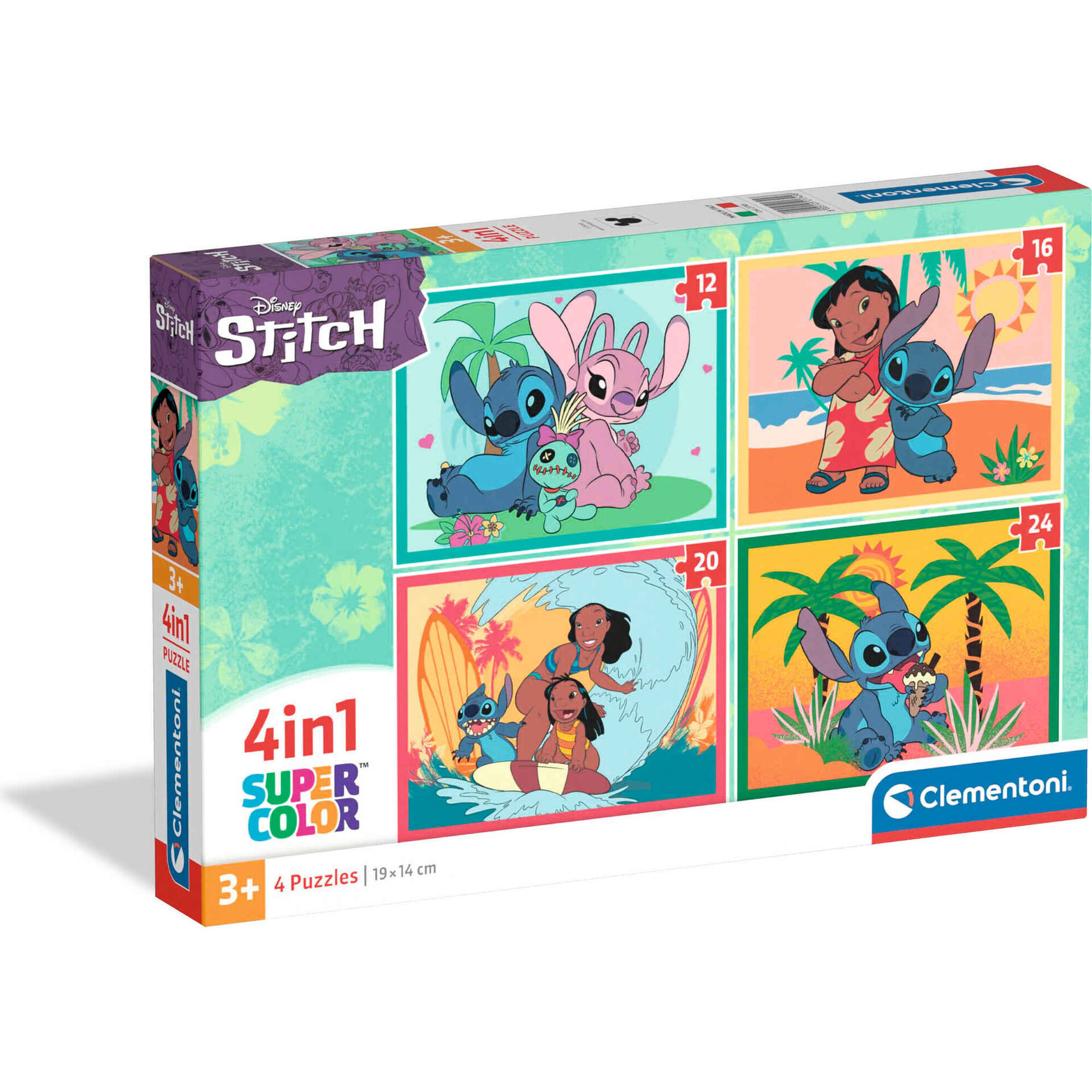 Puzzle 4 Em 1 Stitch