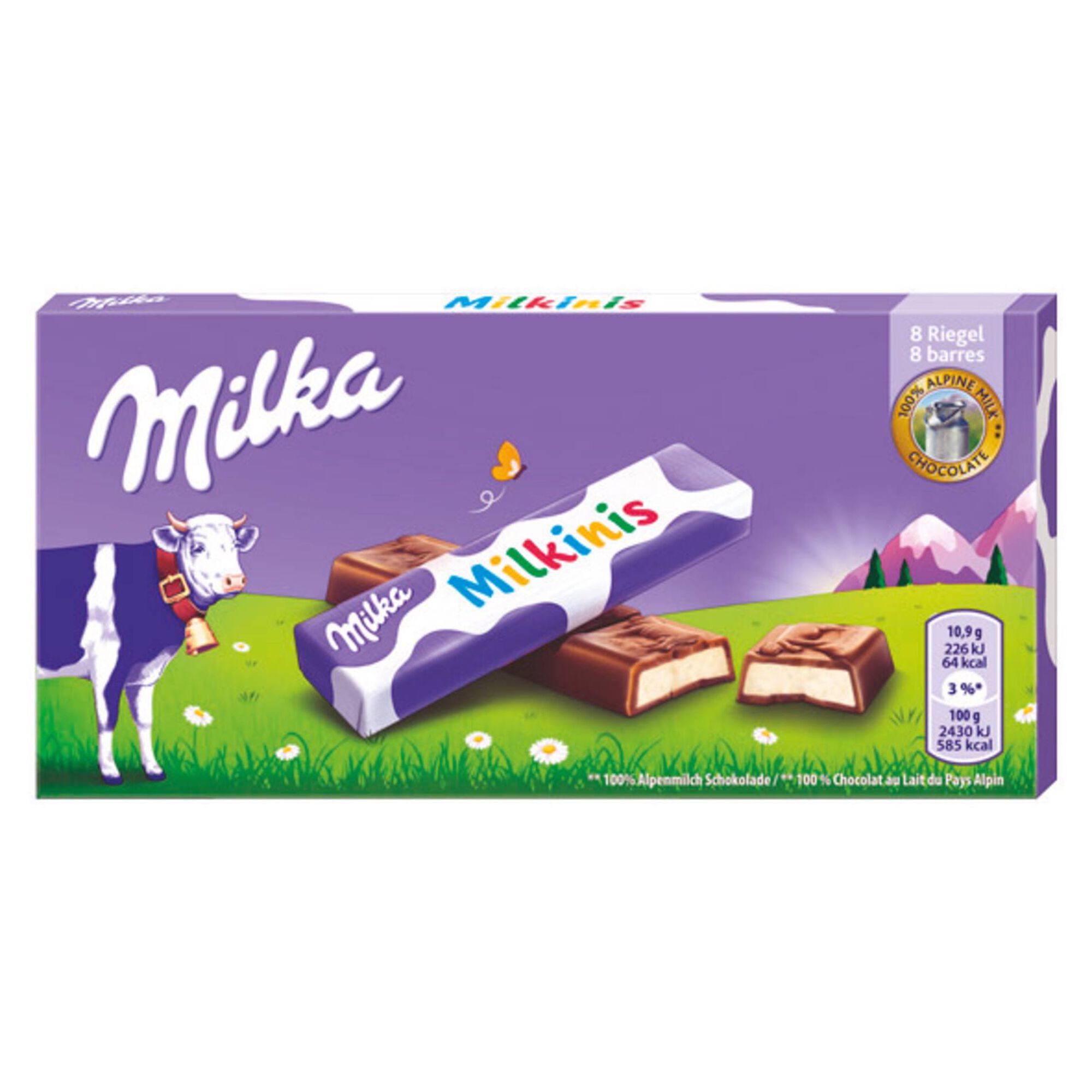 Tablete de Chocolate de Leite Milkinis 8 un Tablete de Chocolate de Leite Milkinis 8 un