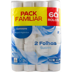Papel Higiénico 2 Folhas Suave Papel Higiénico 2 Folhas Suave