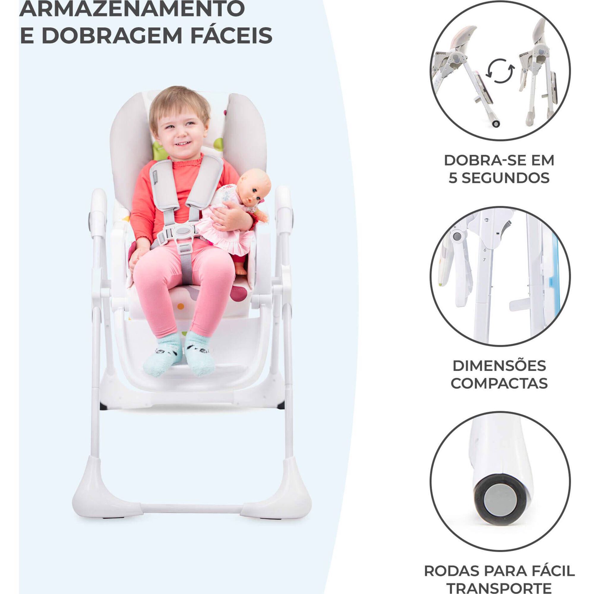 Cadeira de Refei&ccedil;&atilde;o Yummy Kinderkraft