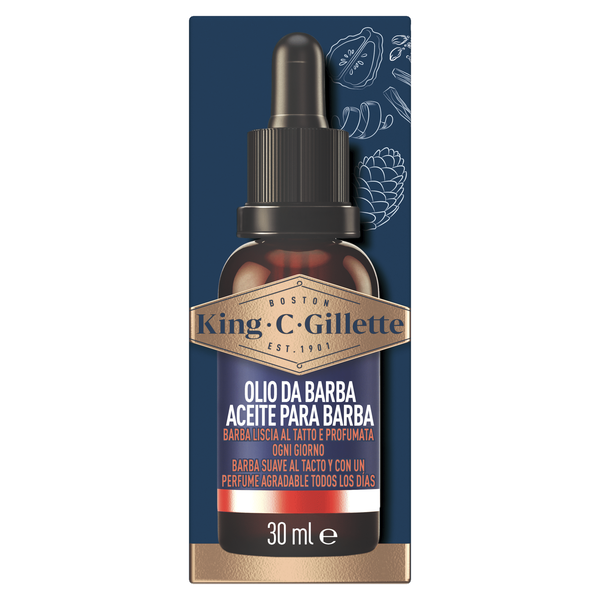Óleo de Barba Gillette King C.