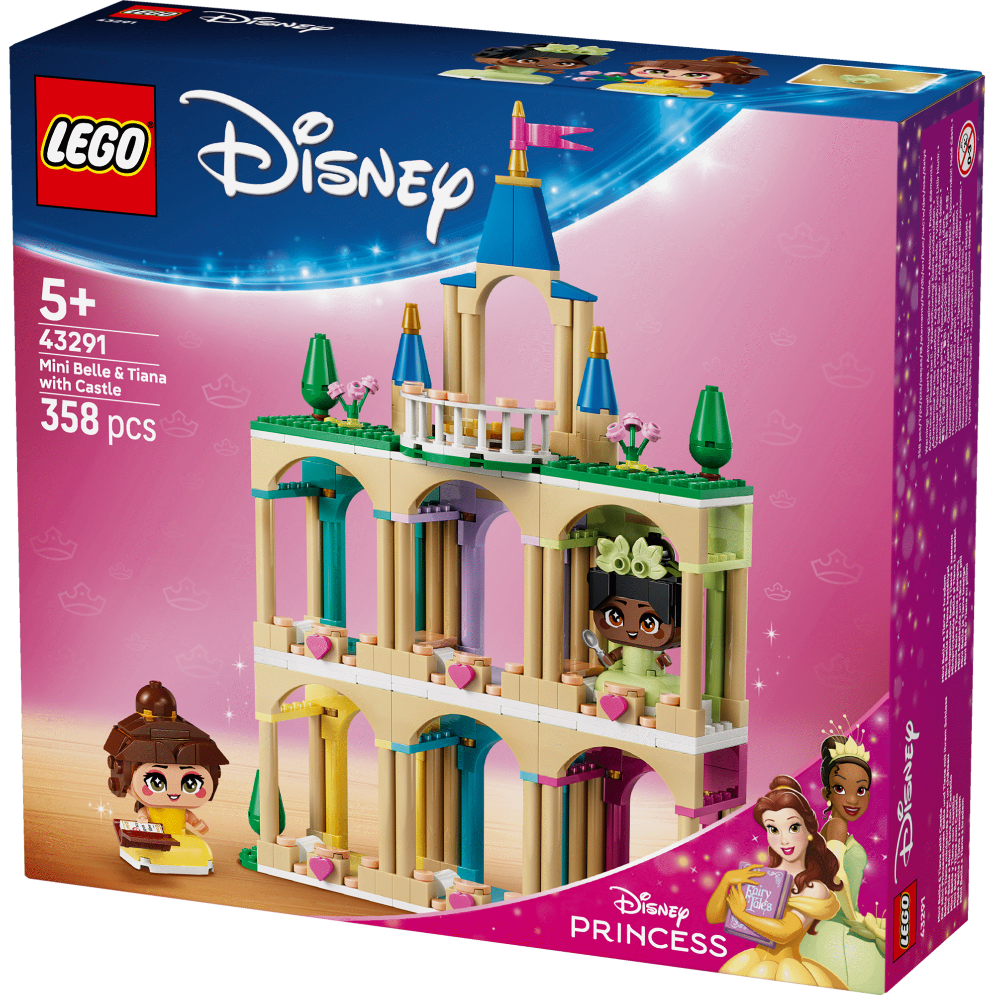 Mini Bela e Tiana com Castelo - 43291