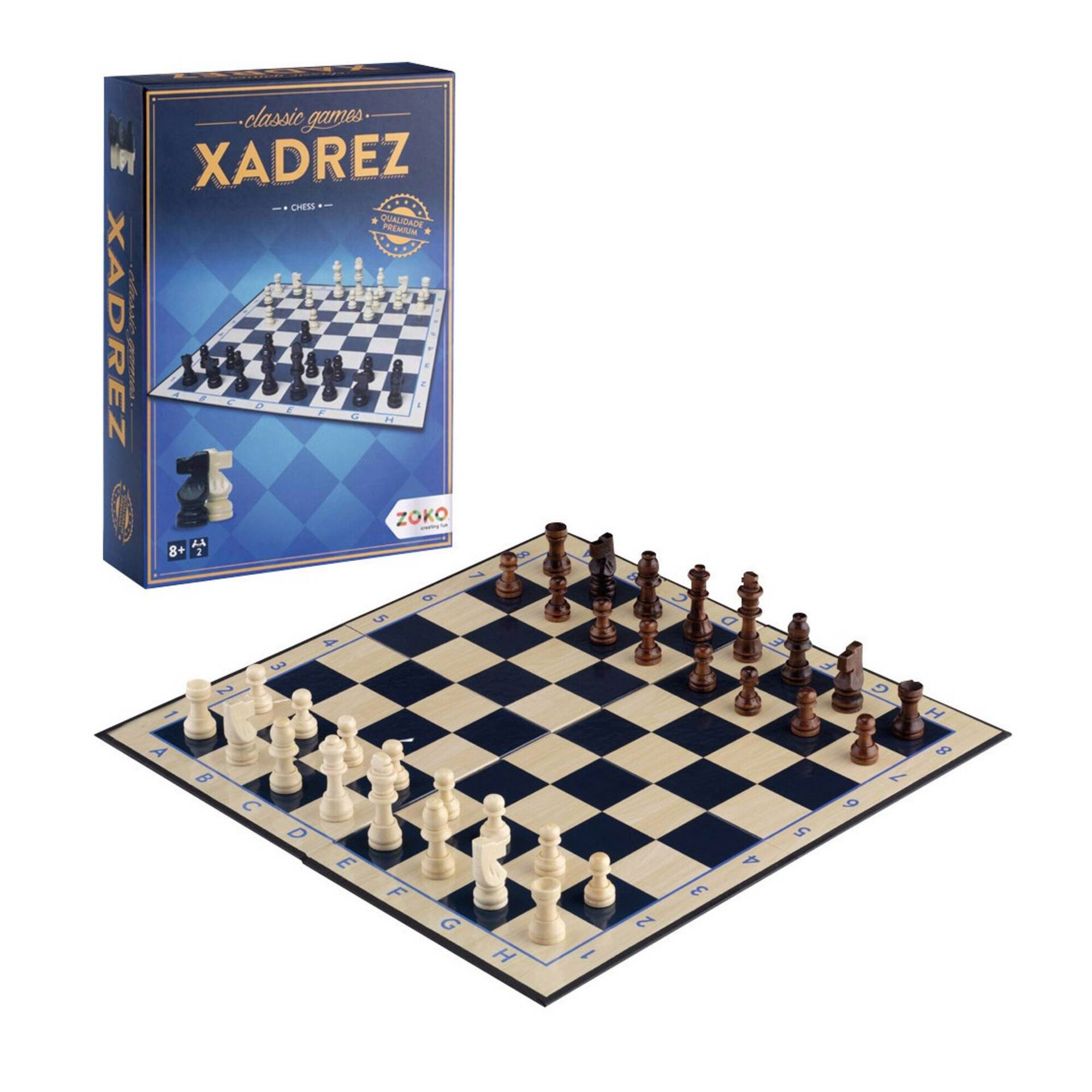 Jogo de xadrez e xadrez com placa de vidro : : Brinquedos e  Jogos