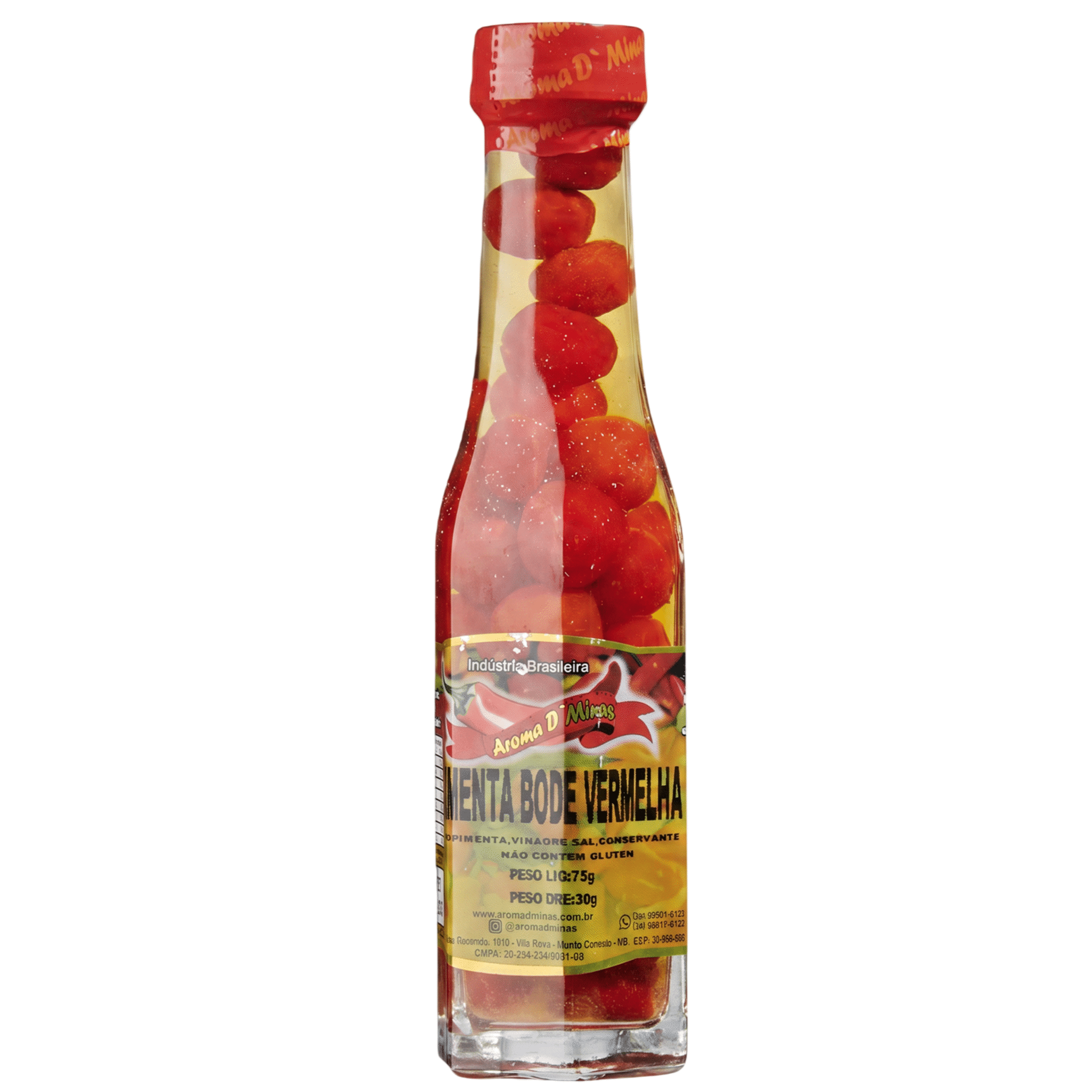 Pimenta Bode Vermelha Aroma D'Minas