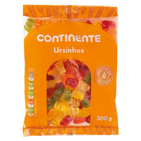 Gomas Ursinhos sem Gl&uacute;ten Continente Infantil