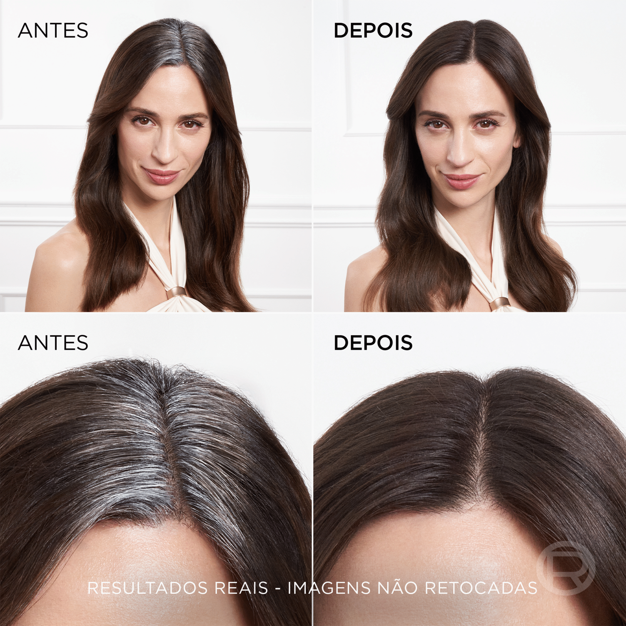 Colora&ccedil;&atilde;o Retoca Ra&iacute;zes Spray Moreno 2 L'Or&eacute;al Paris Magic Retouch
