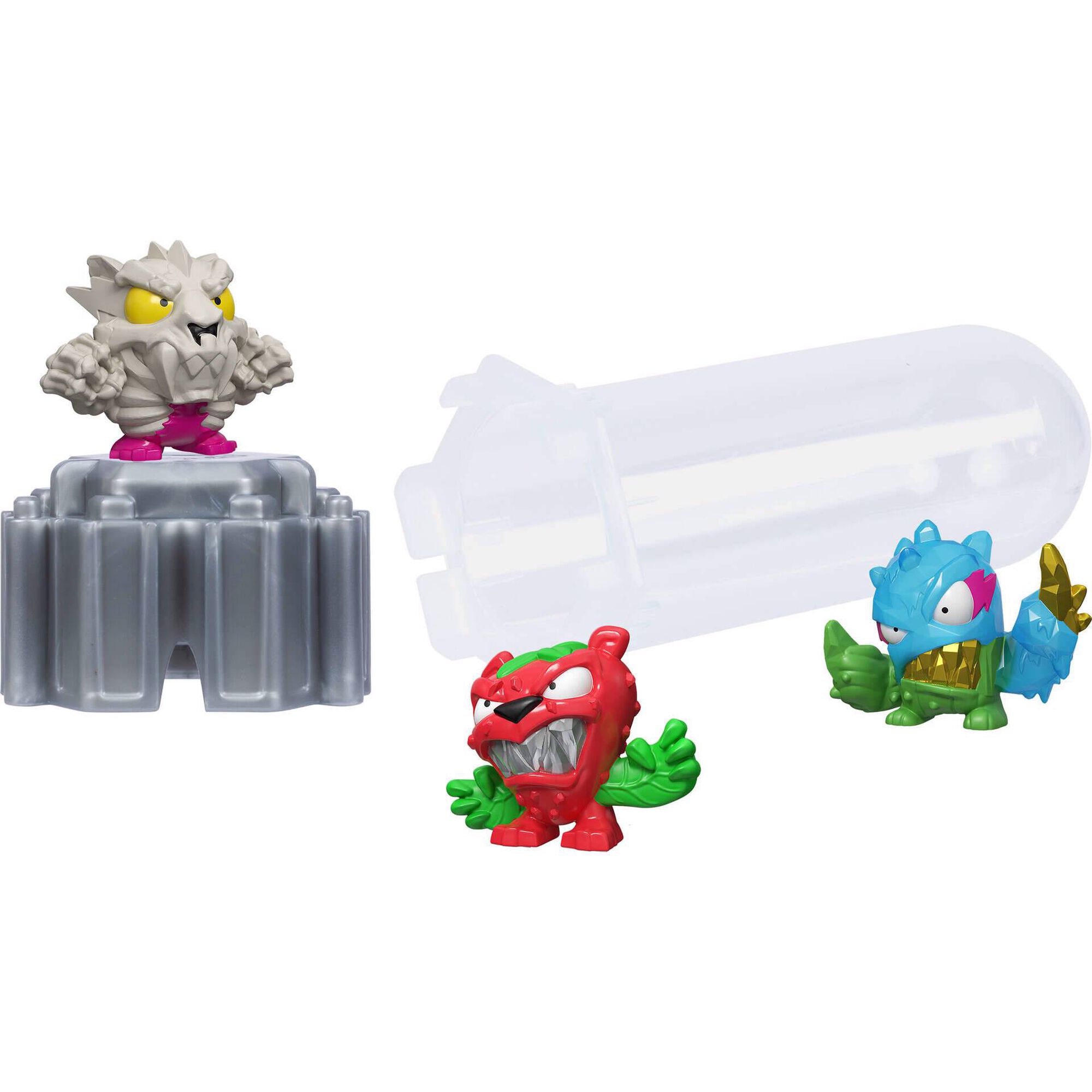 Pack 3 Figuras Mr. Beast Lab Swarms Hyper Fusion