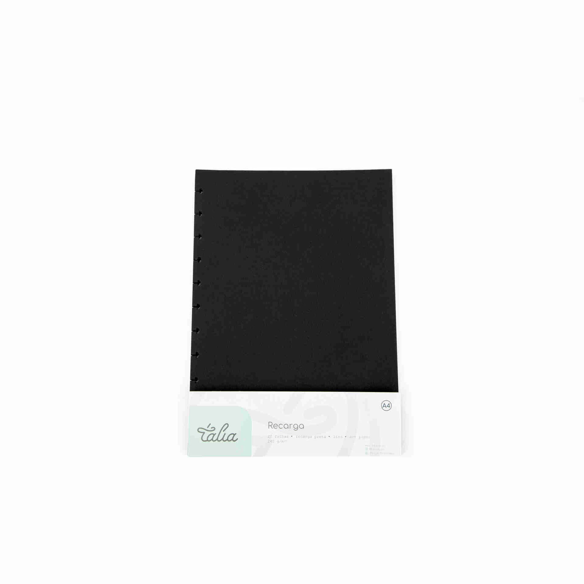 Recarga Papel A4 Liso para Caderno Smart