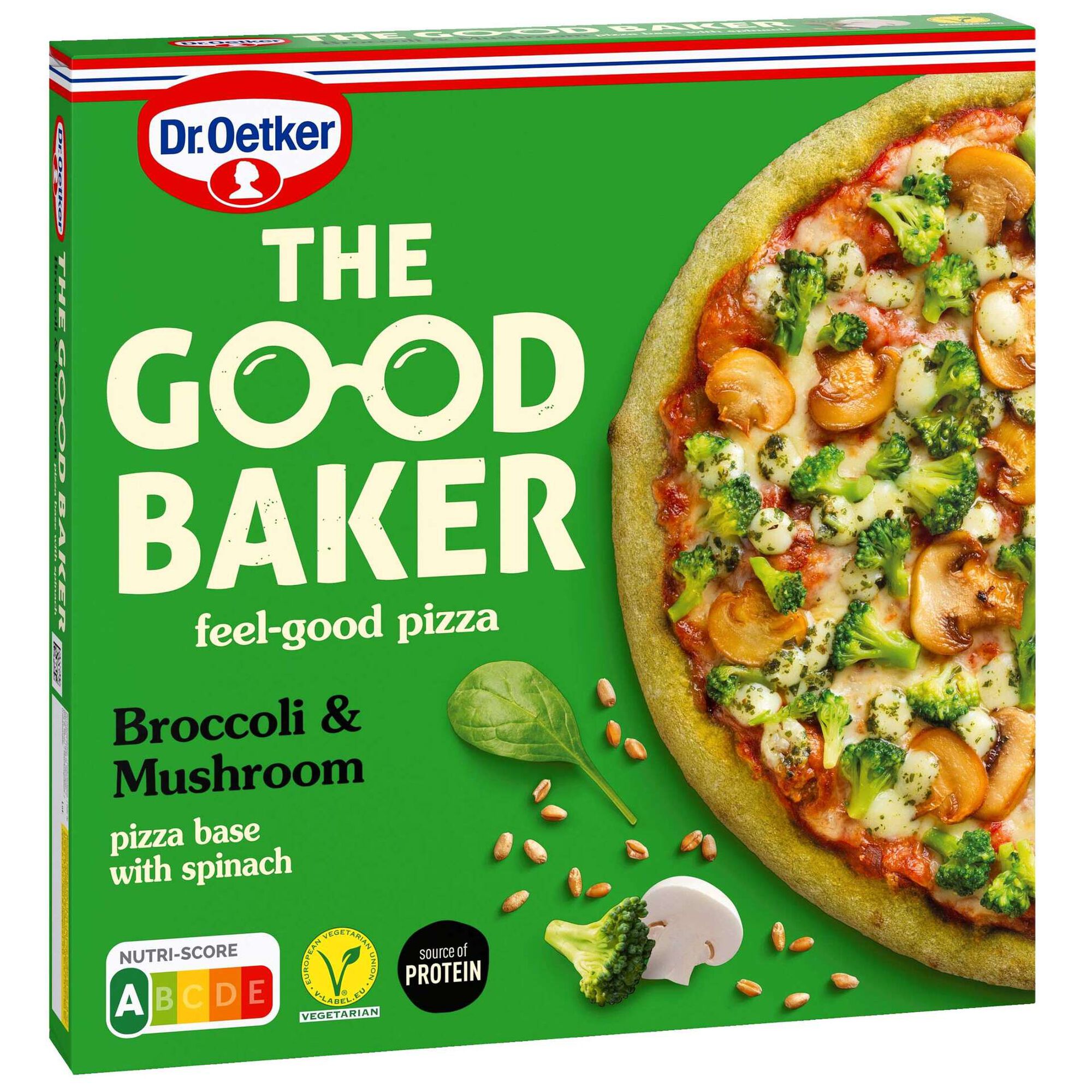 Pizza The Good Baker Broccoli & Mushroom