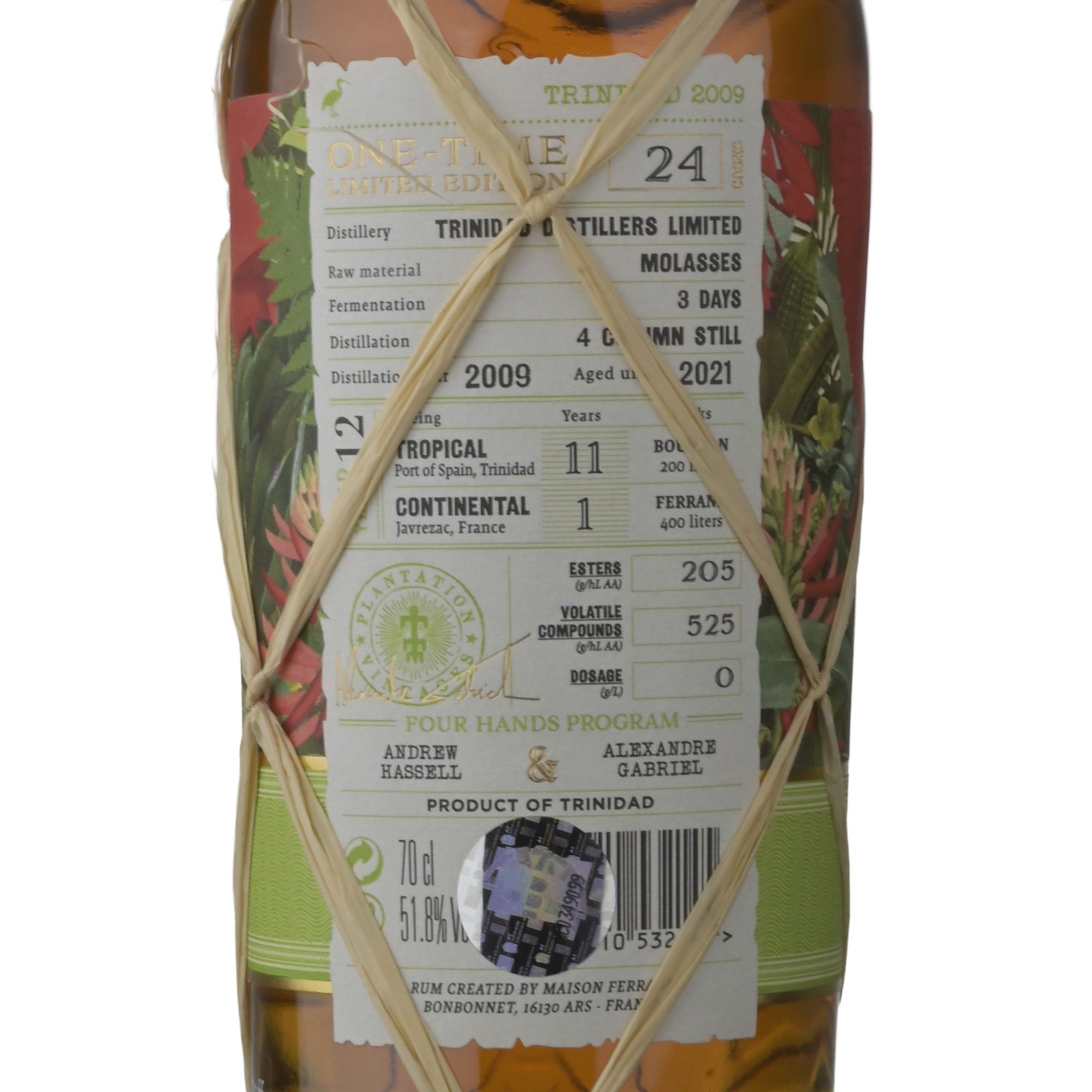 Plantation Rum Trinidad 12 Anos
