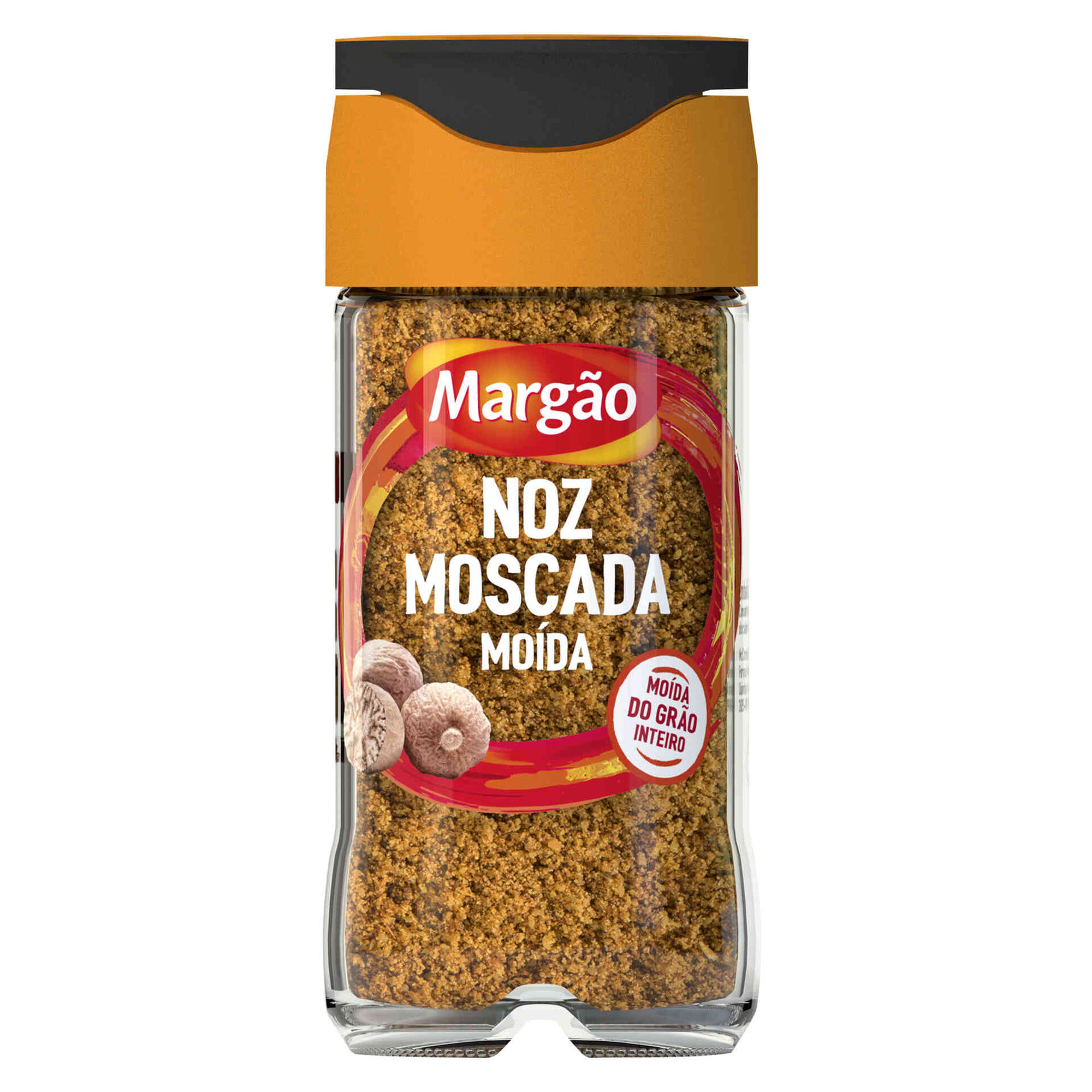 Noz Moscada Moída em Frasco