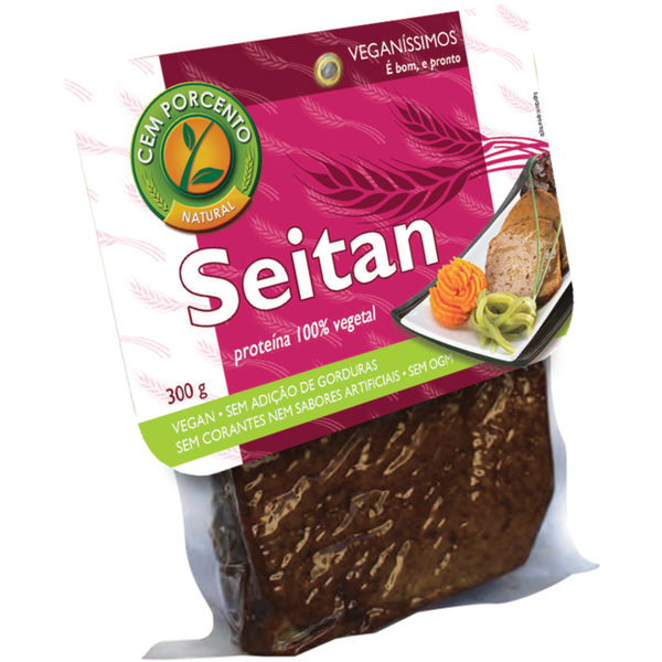 Seitan Vegetal Cem Porcento