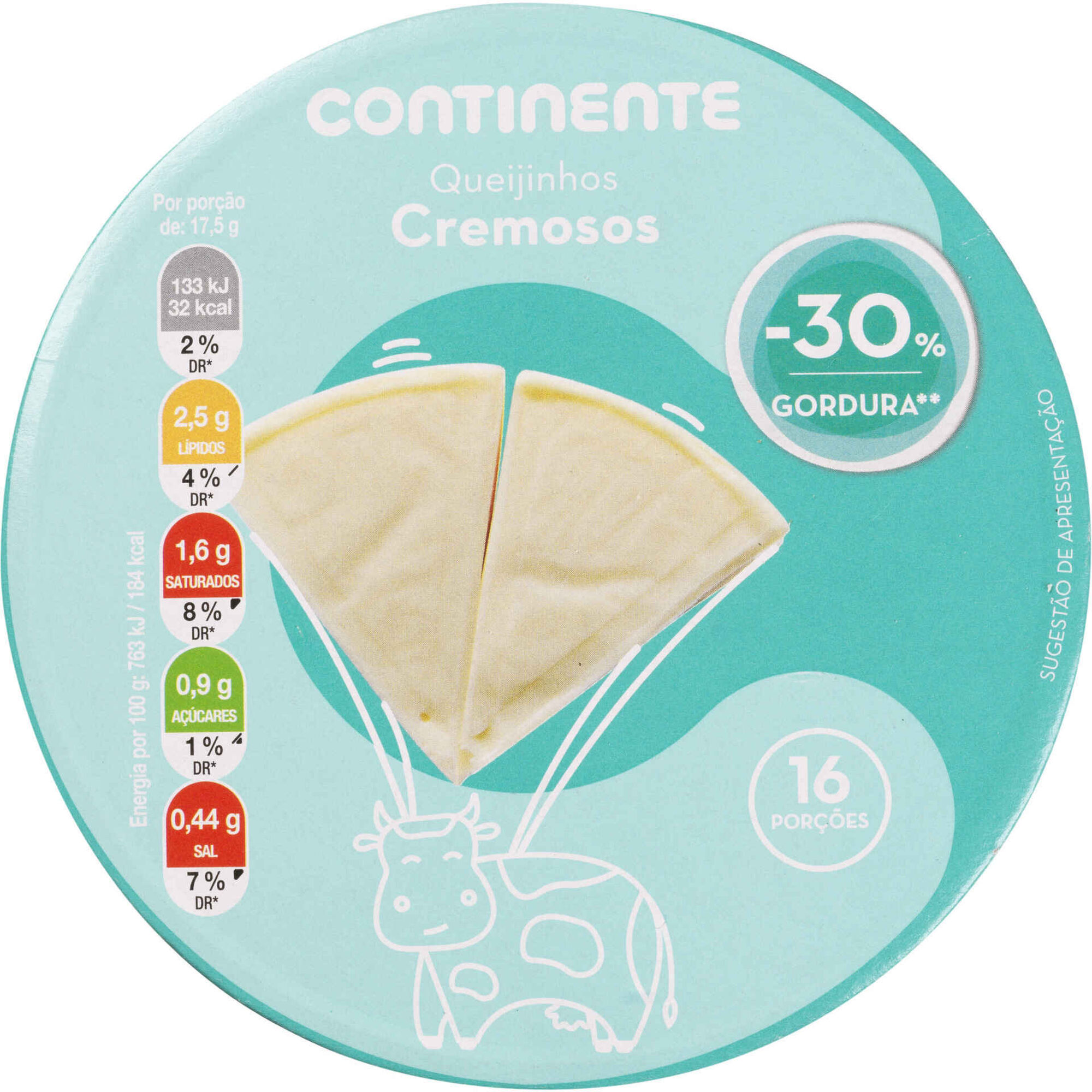 Queijinhos Cremosos Light Queijinhos Cremosos Light