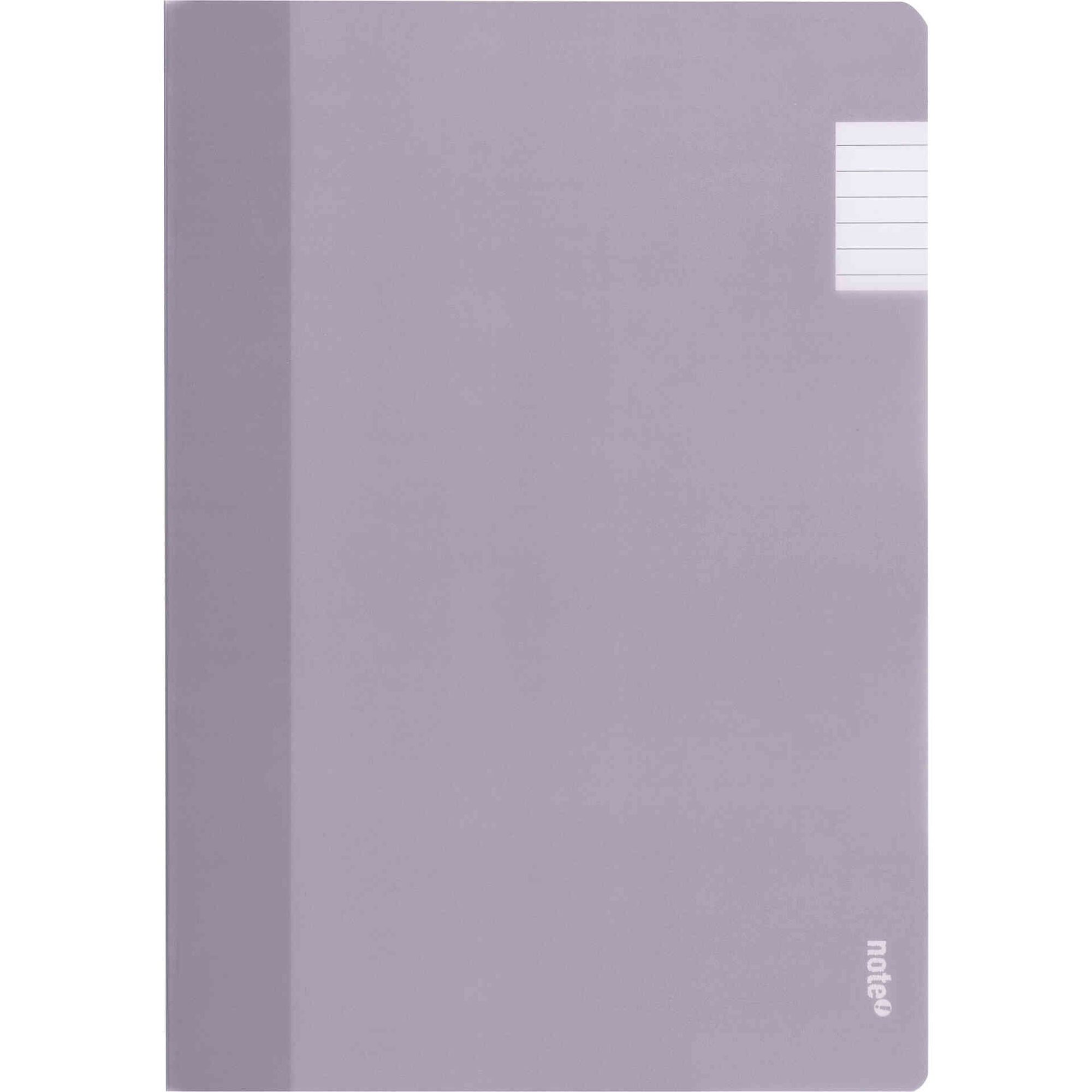 Caderno Agrafado A4 Pautado Cinza Note!