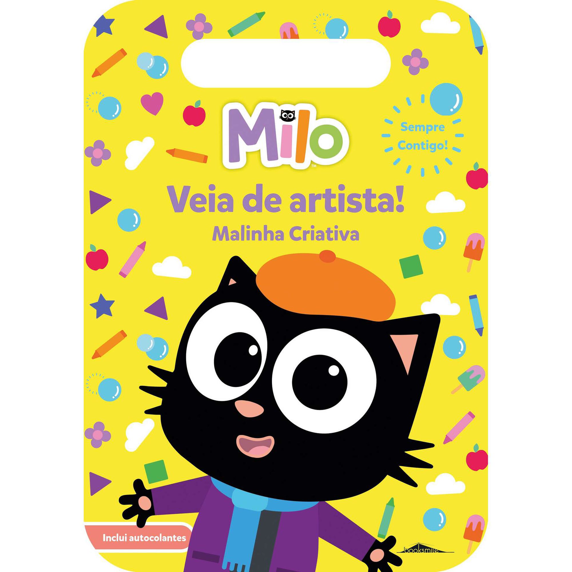 Milo, Veia de Artista! - Malinha Criativa