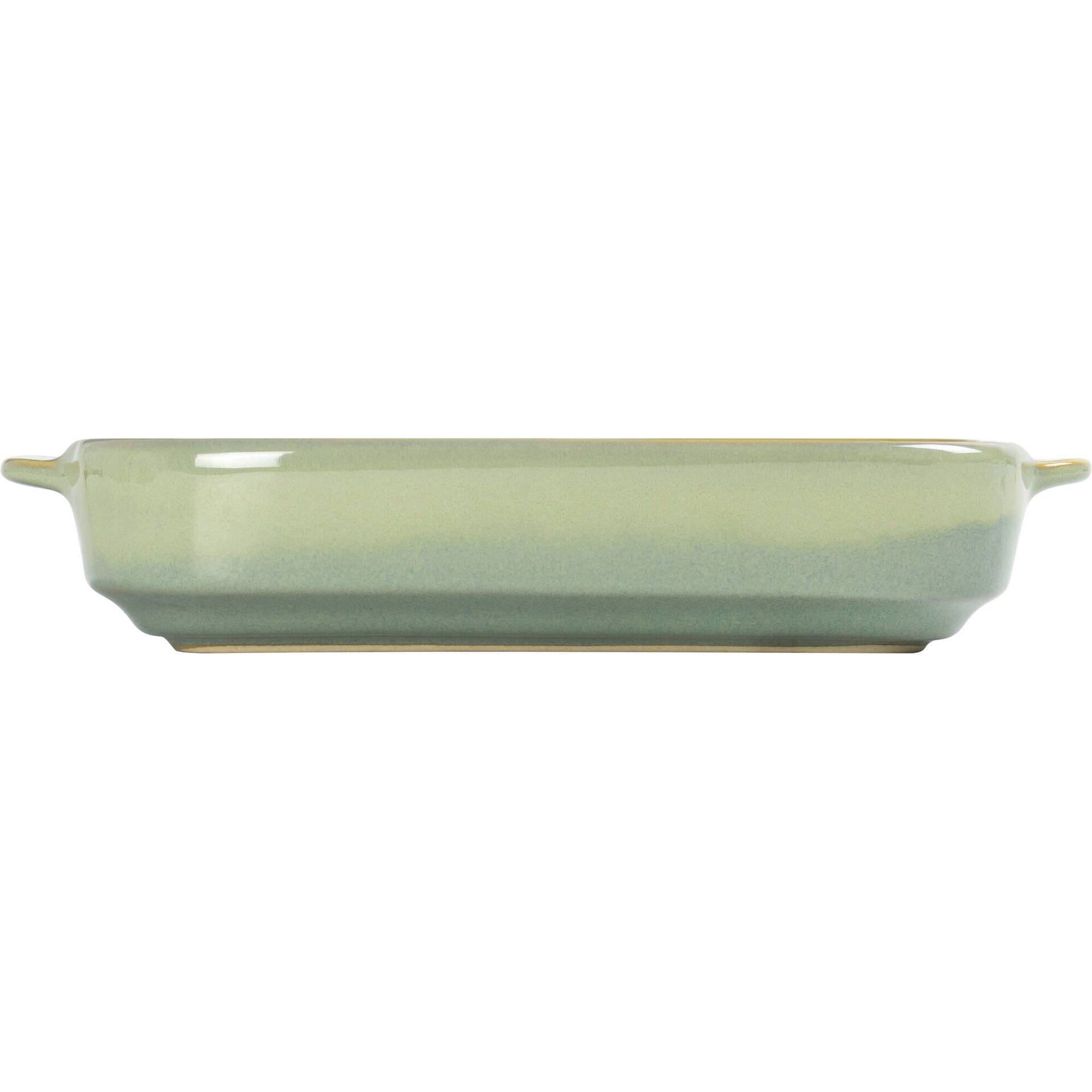 Assadeira Retangular Reativo 27x17cm Verde Kasa