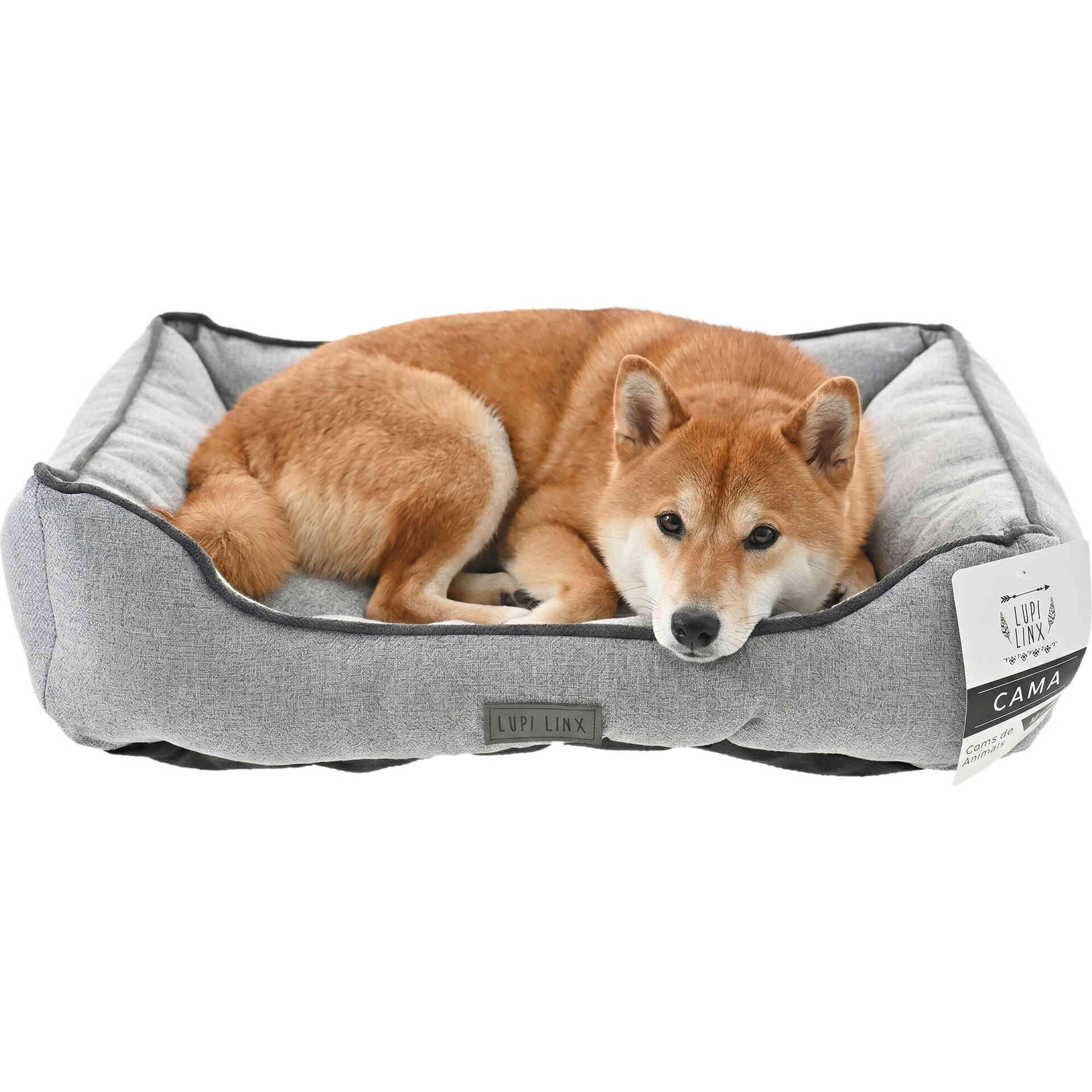 Cama Cinza 61 cm Lupi Linx